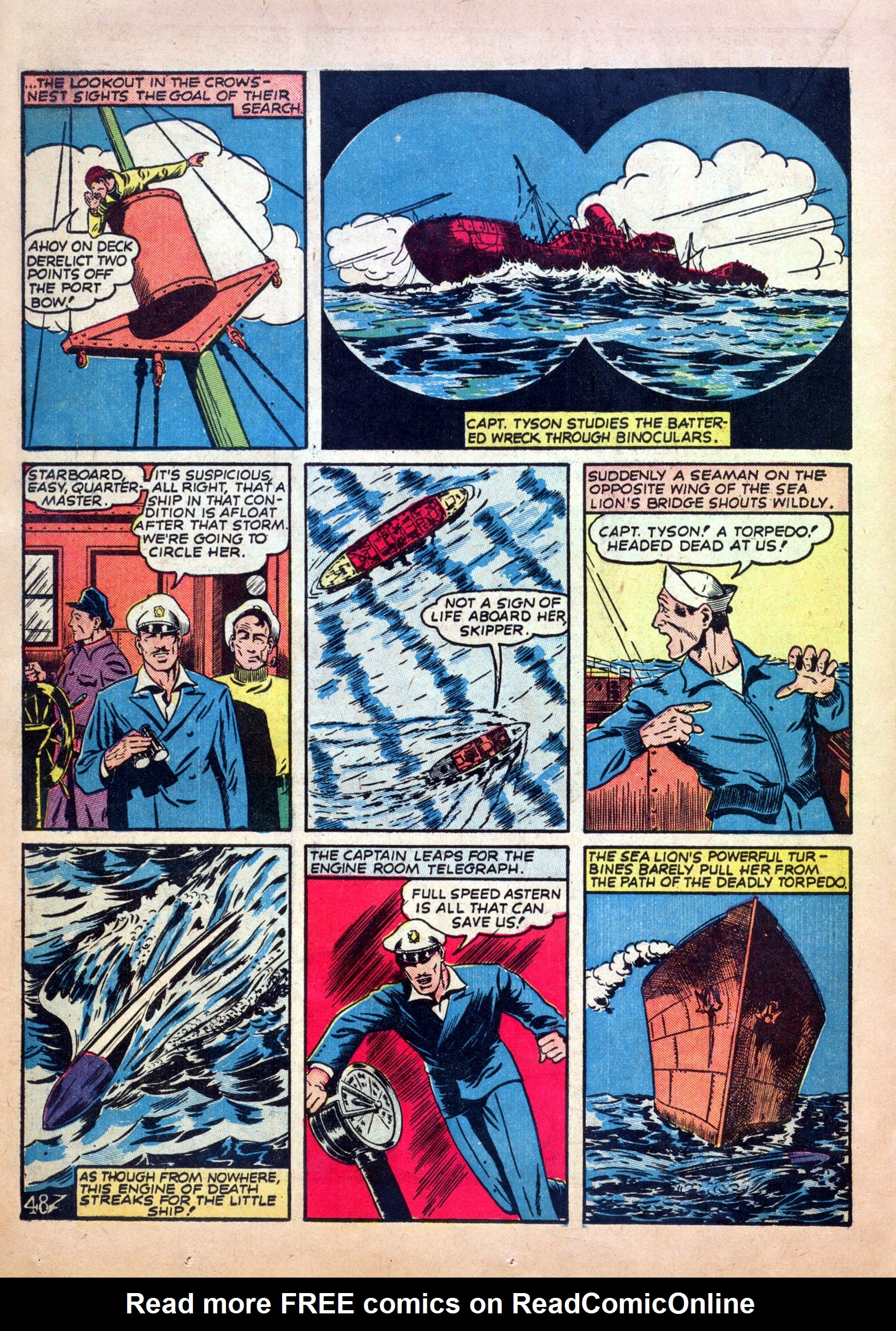 Read online Our Flag Comics comic -  Issue #1 - 50