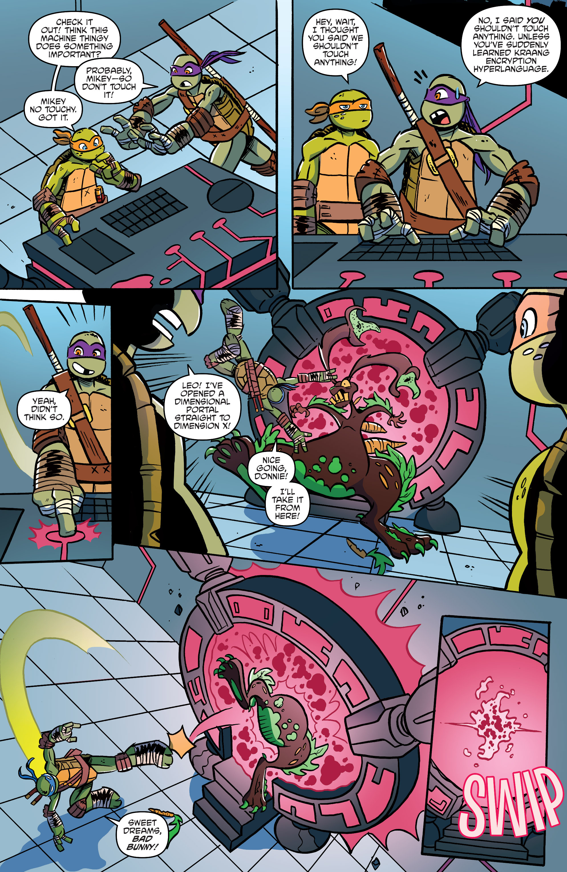 Read online Teenage Mutant Ninja Turtles New Animated Adventures comic -  Issue #11 - 21
