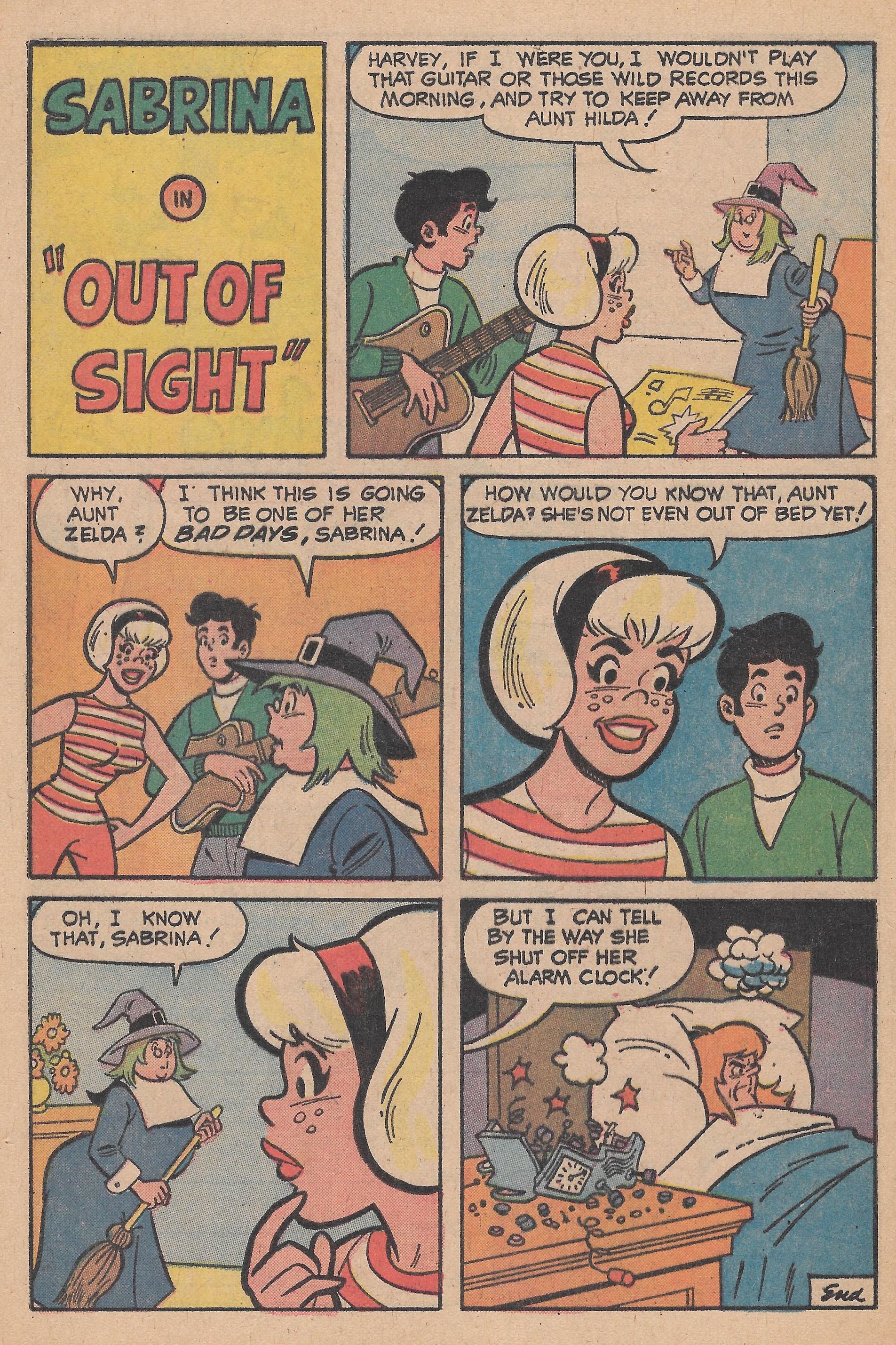 Read online Archie's TV Laugh-Out comic -  Issue #19 - 32