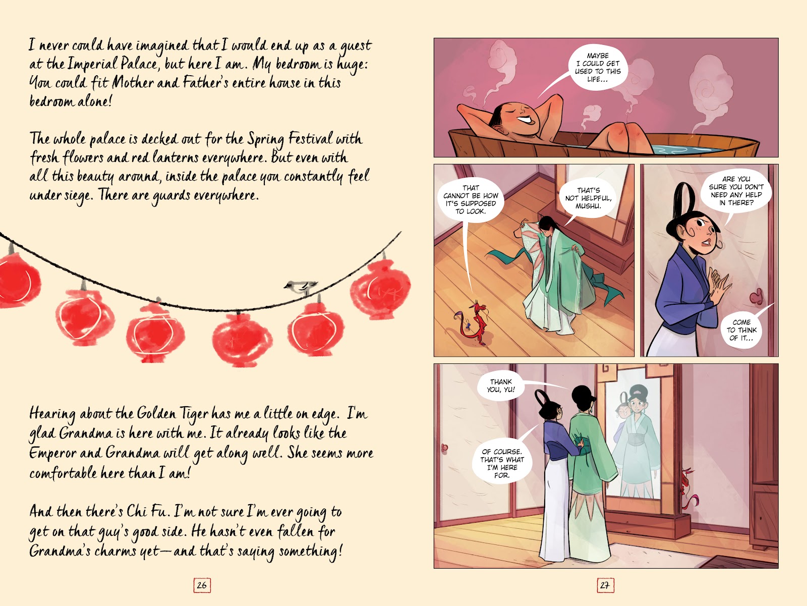 Disney Mulan's Adventure Journal: The Palace of Secrets issue TPB - Page 28