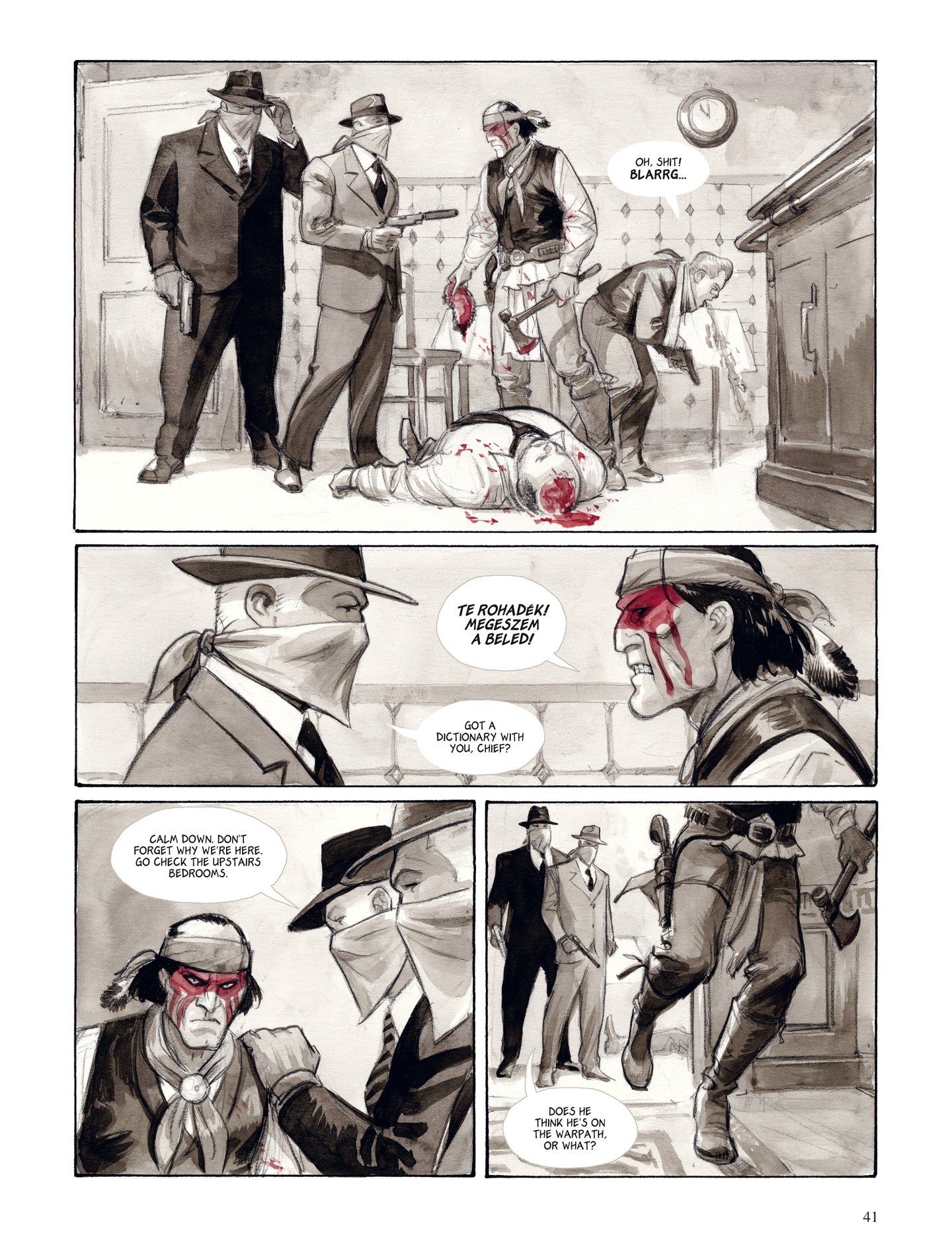 Read online Noir Burlesque comic -  Issue #2 - 39