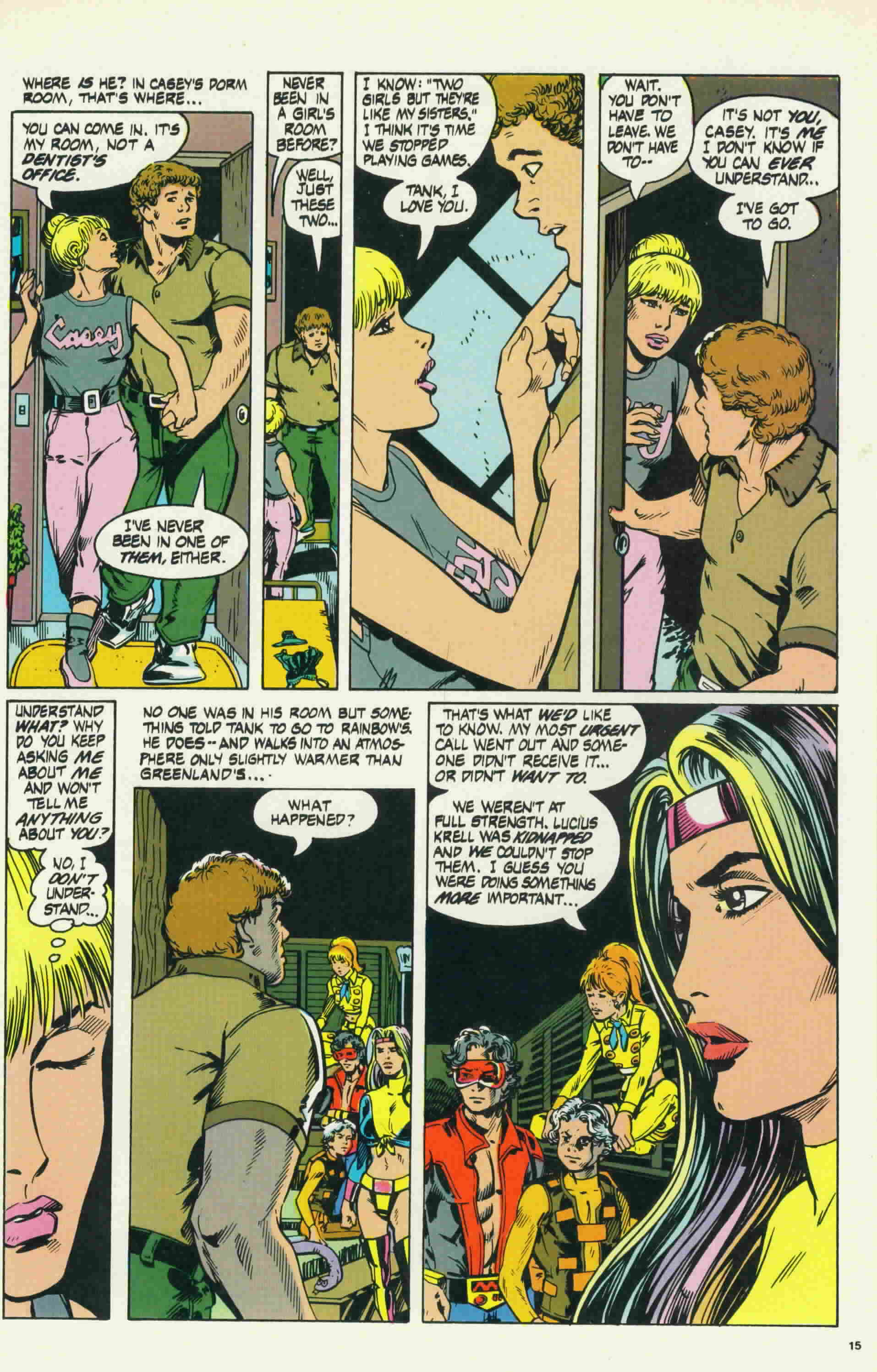 Read online DNAgents comic -  Issue #6 - 17