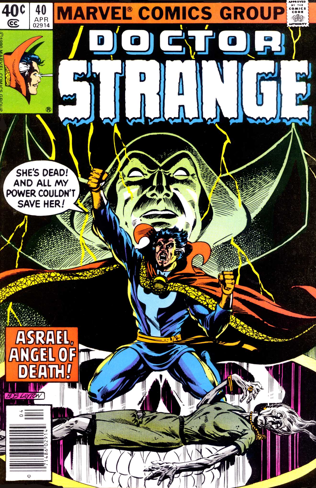 Read online Doctor Strange (1974) comic -  Issue #40 - 1