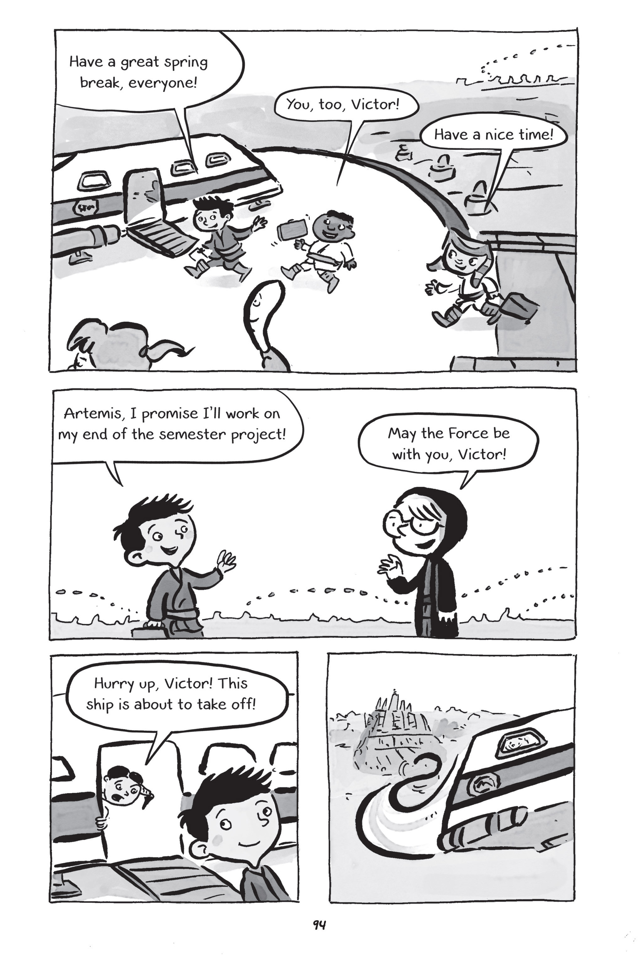 Read online Jedi Academy comic -  Issue # TPB 4 (Part 1) - 91