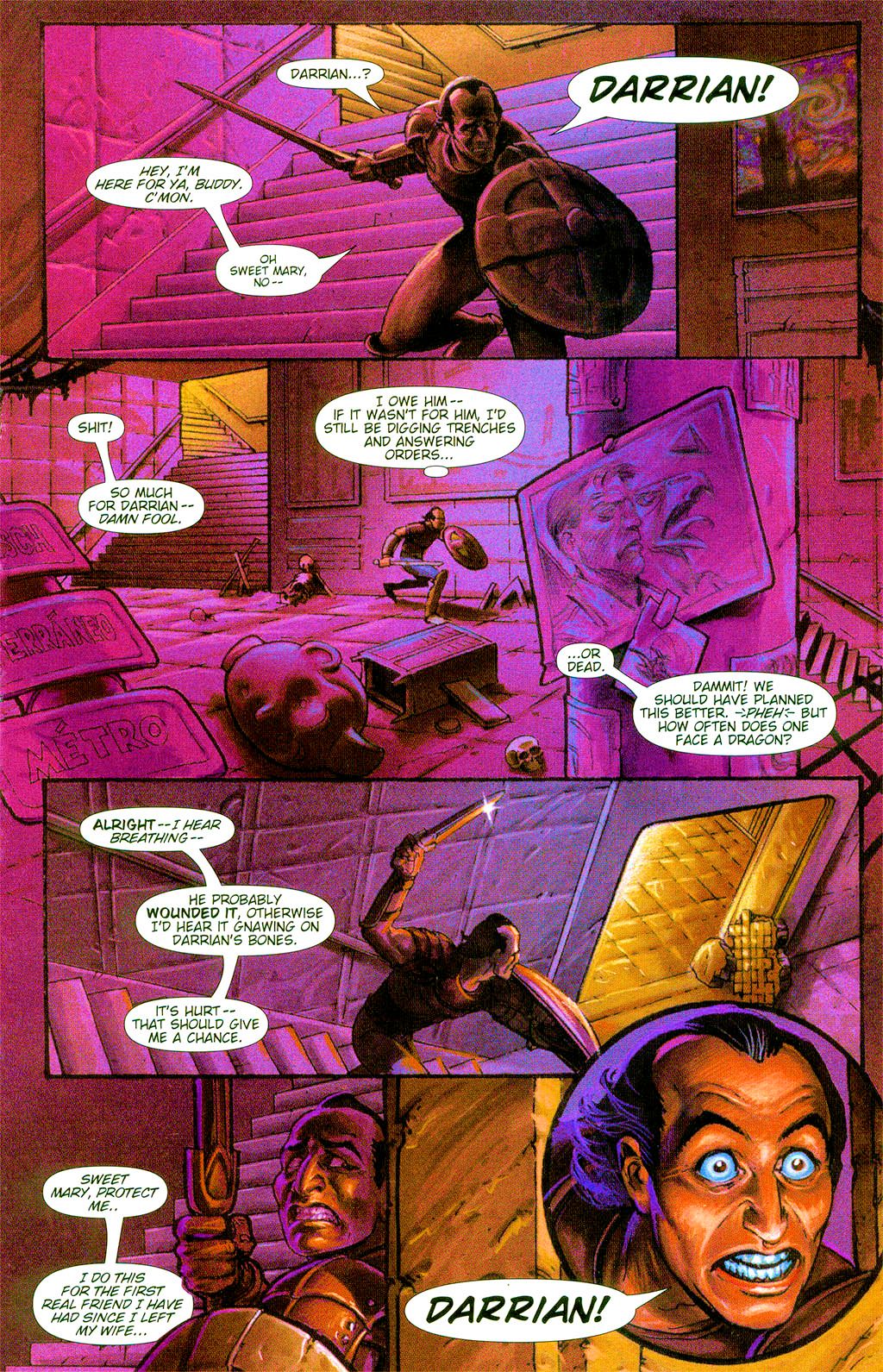 Read online Dawn: Three Tiers comic -  Issue #3 - 21