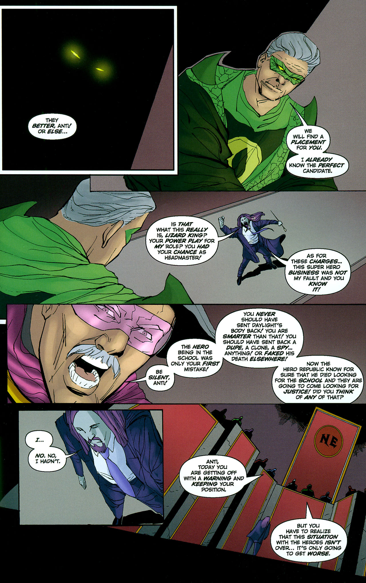 Read online Necessary Evil comic -  Issue #5 - 11