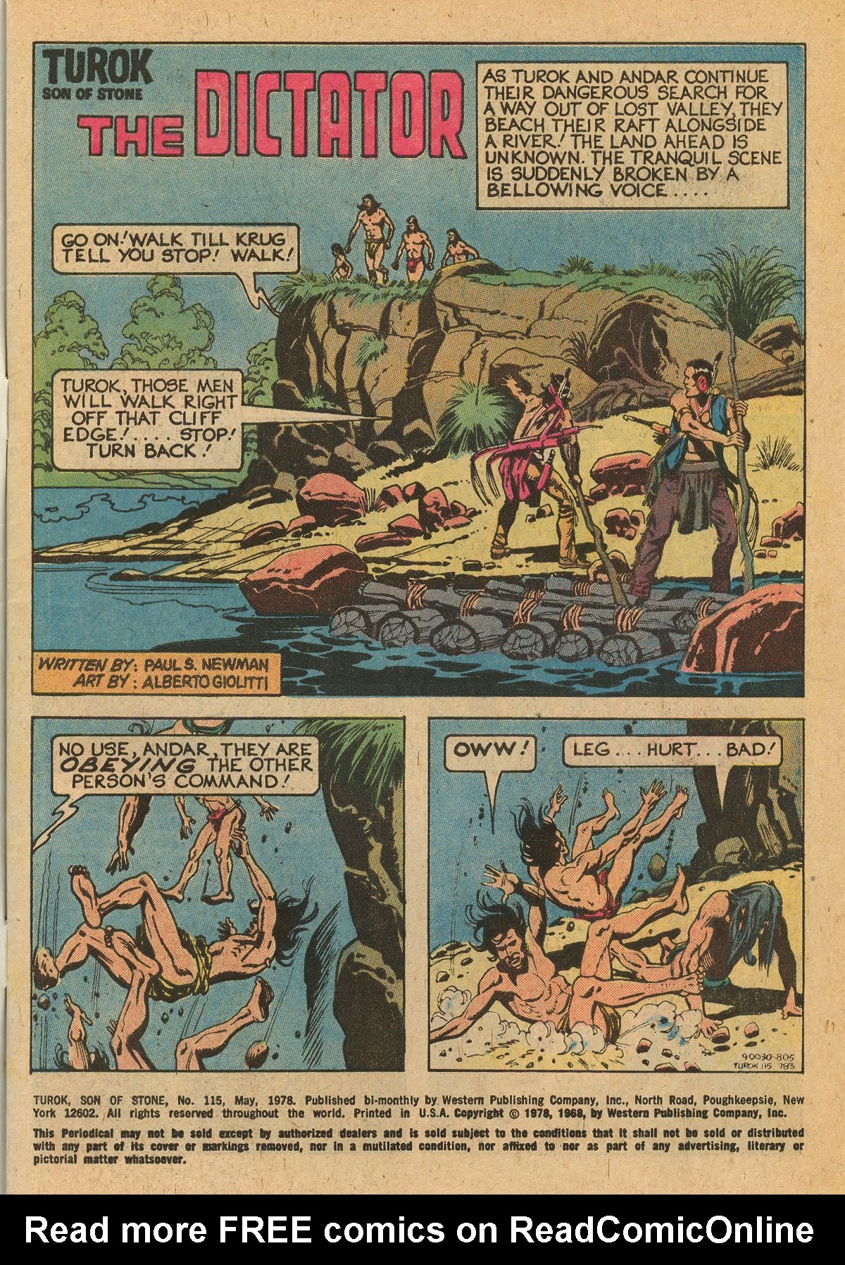 Read online Turok, Son of Stone comic -  Issue #115 - 3