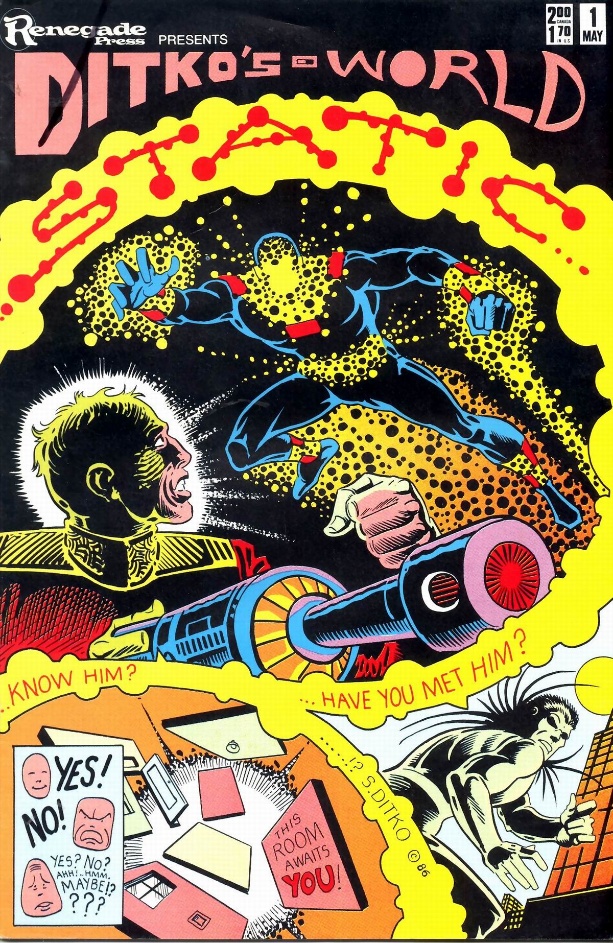 Read online Ditko's World featuring Static comic -  Issue #1 - 1