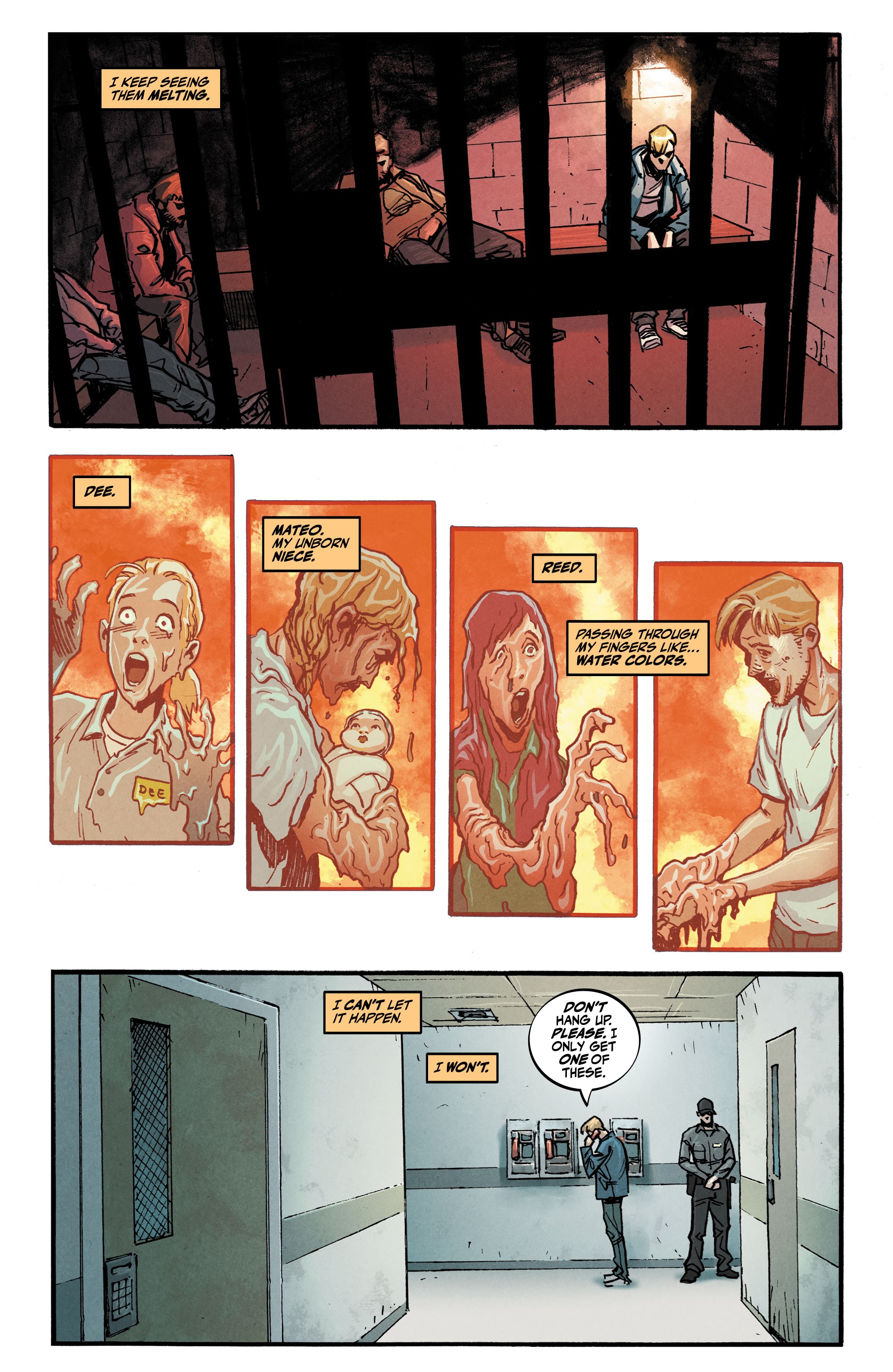 Read online The Blue Flame comic -  Issue #7 - 16