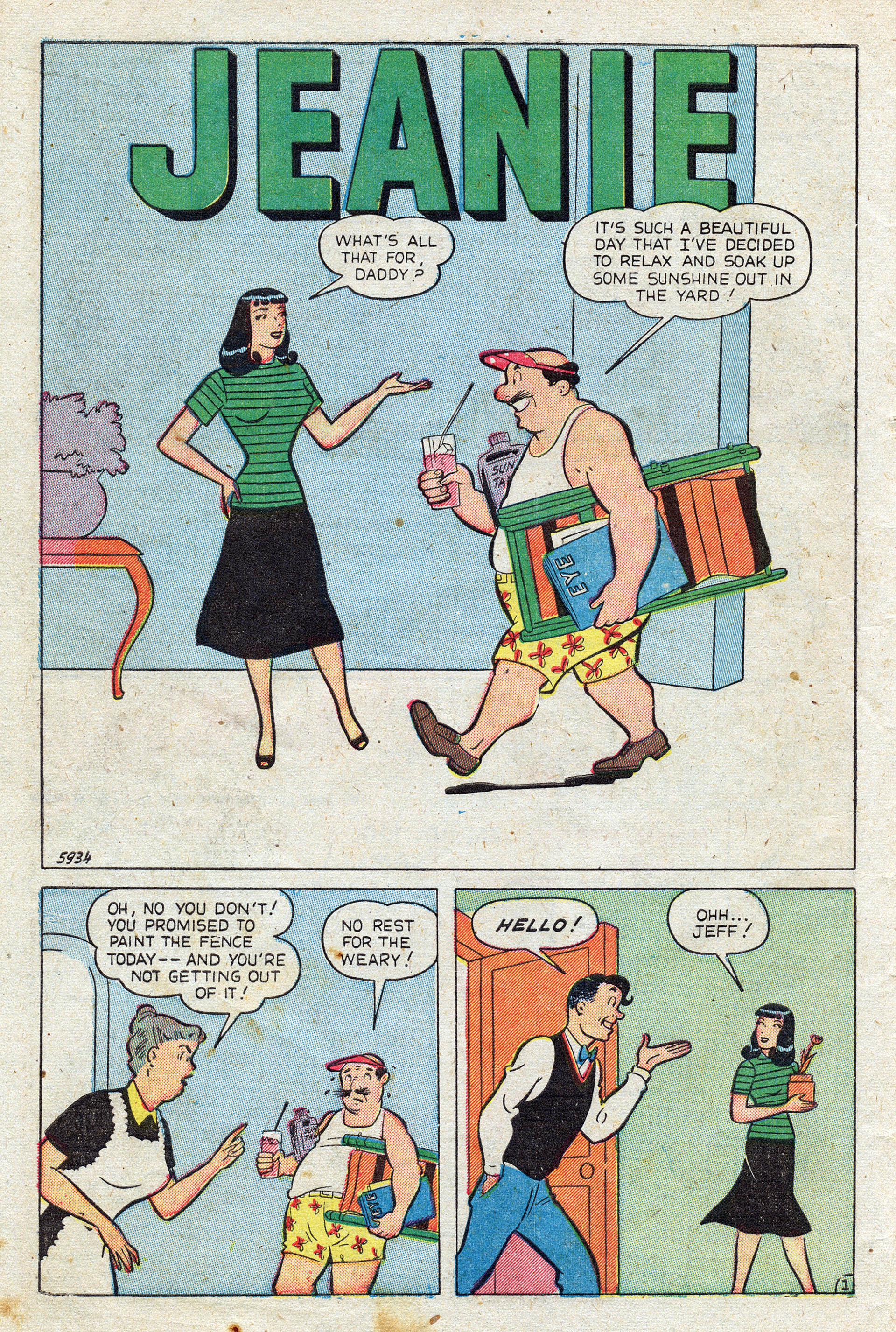 Read online Jeanie Comics comic -  Issue #27 - 12