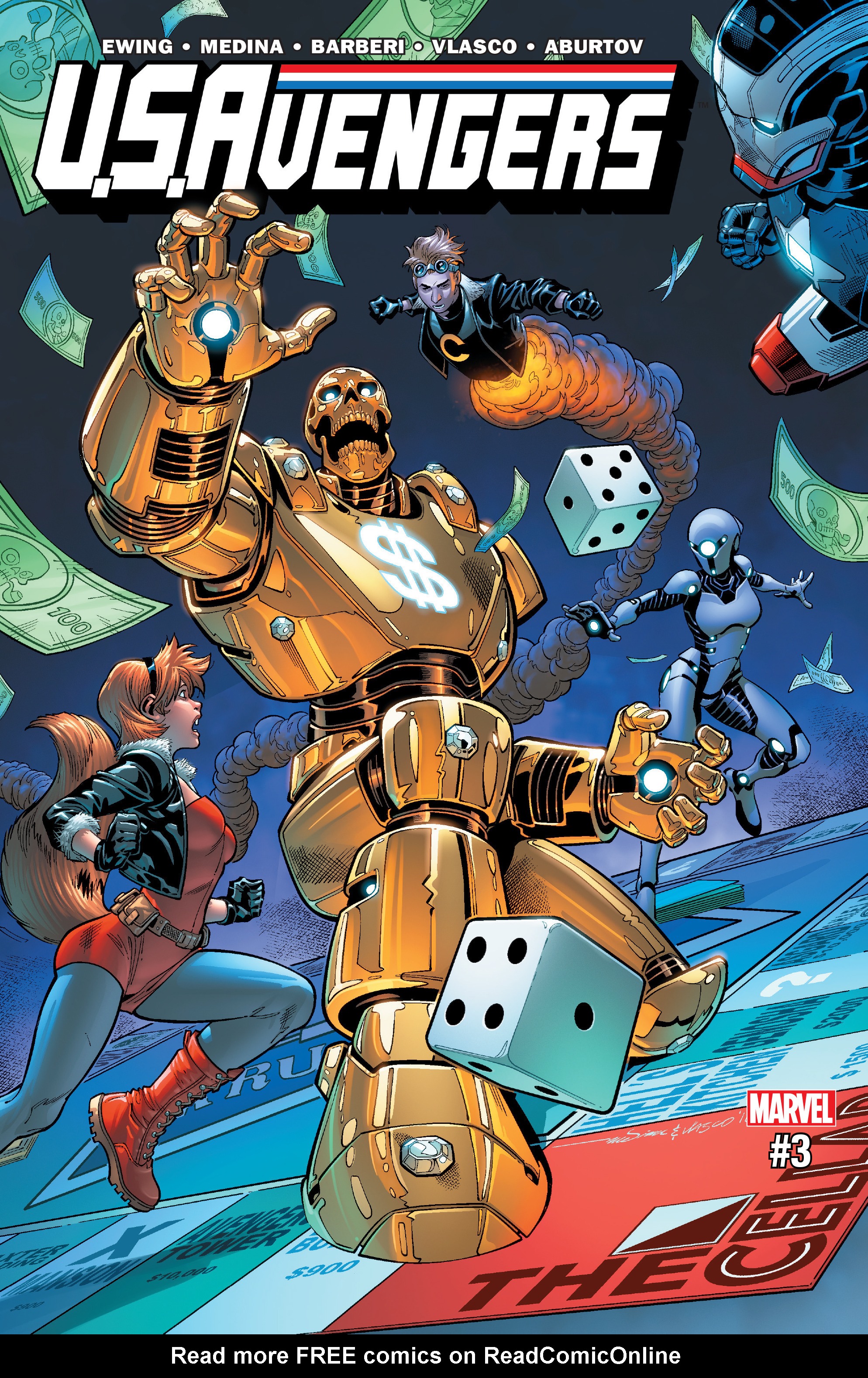 Read online U.S.Avengers comic -  Issue #3 - 1