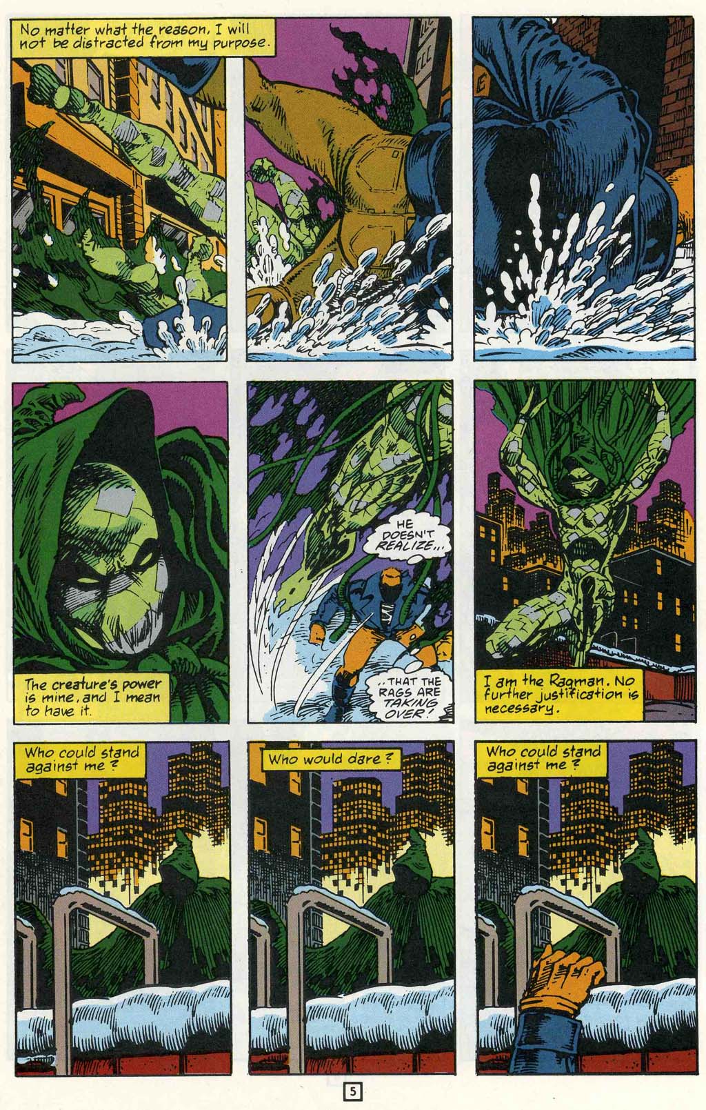 Read online Ragman (1991) comic -  Issue #6 - 6