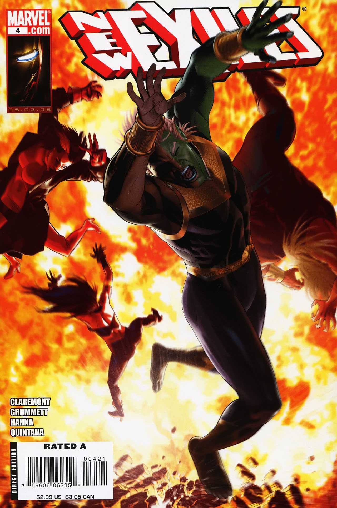 Read online New Exiles comic -  Issue #4 - 1