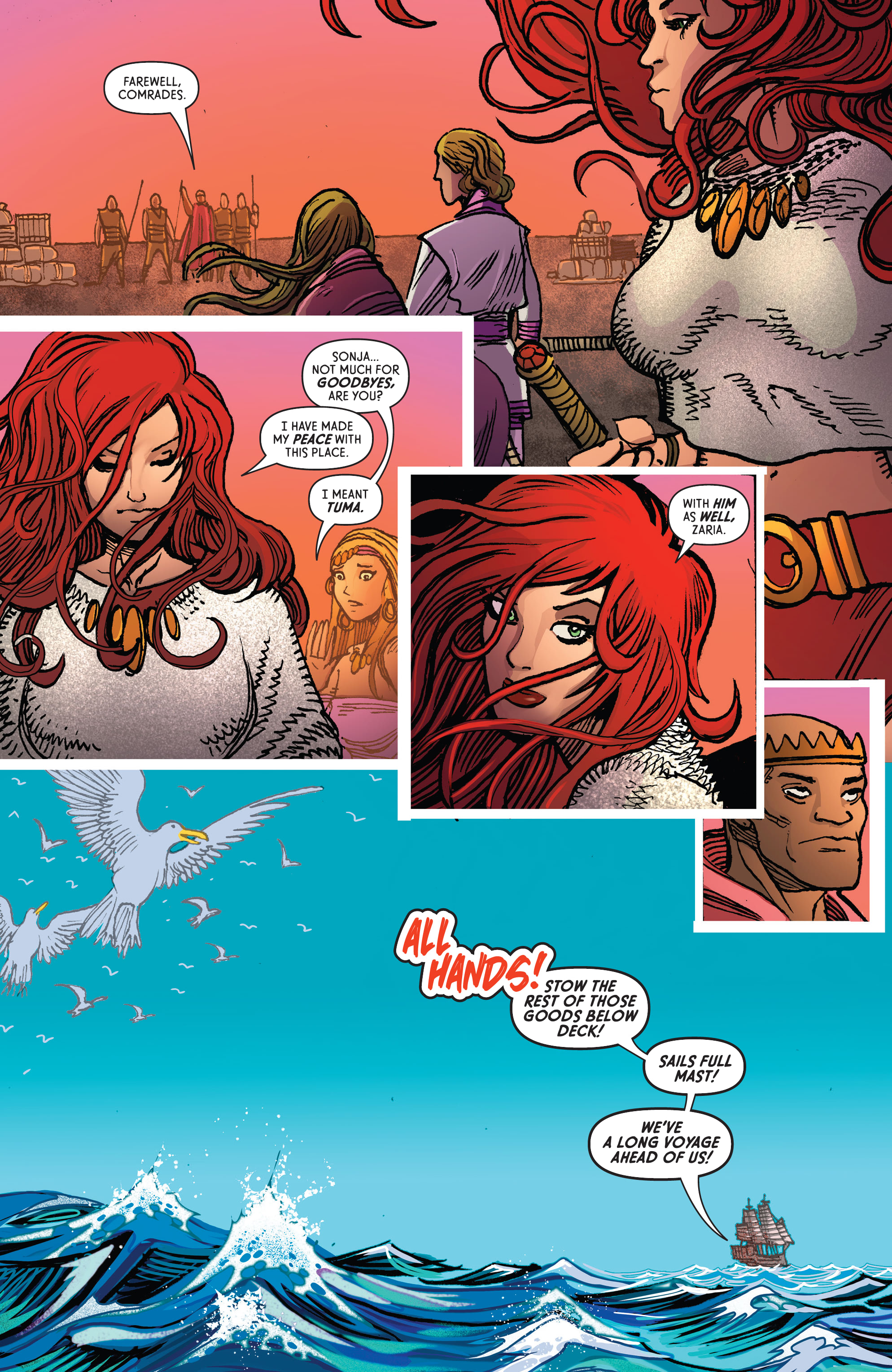 Read online The Invincible Red Sonja comic -  Issue #9 - 23