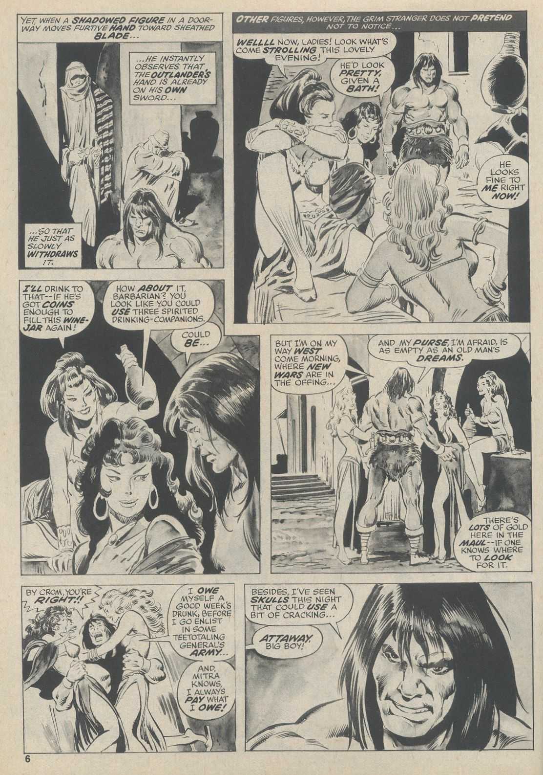 The Savage Sword Of Conan issue 1 - Page 6