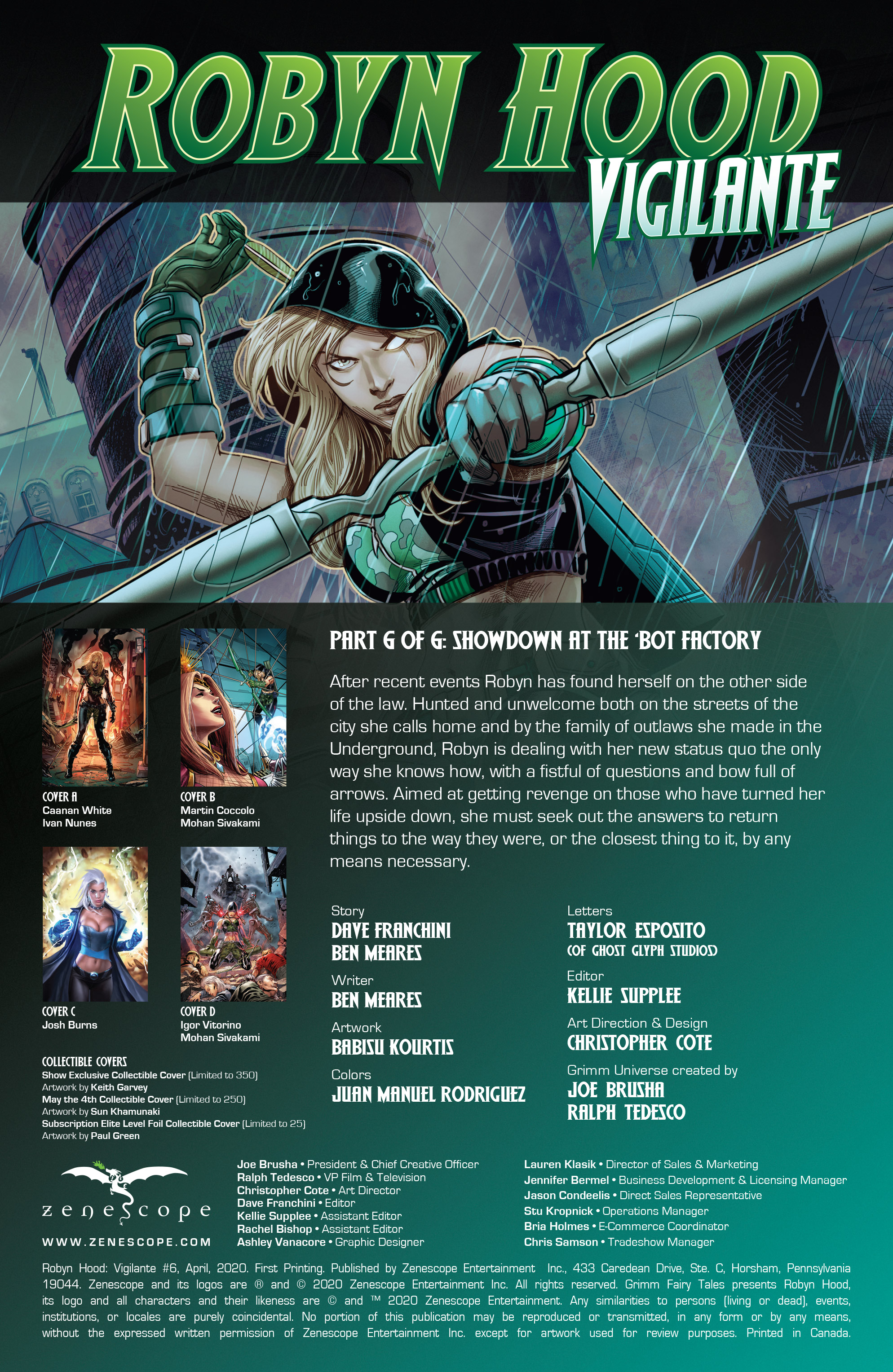 Read online Robyn Hood: Vigilante comic -  Issue #6 - 2