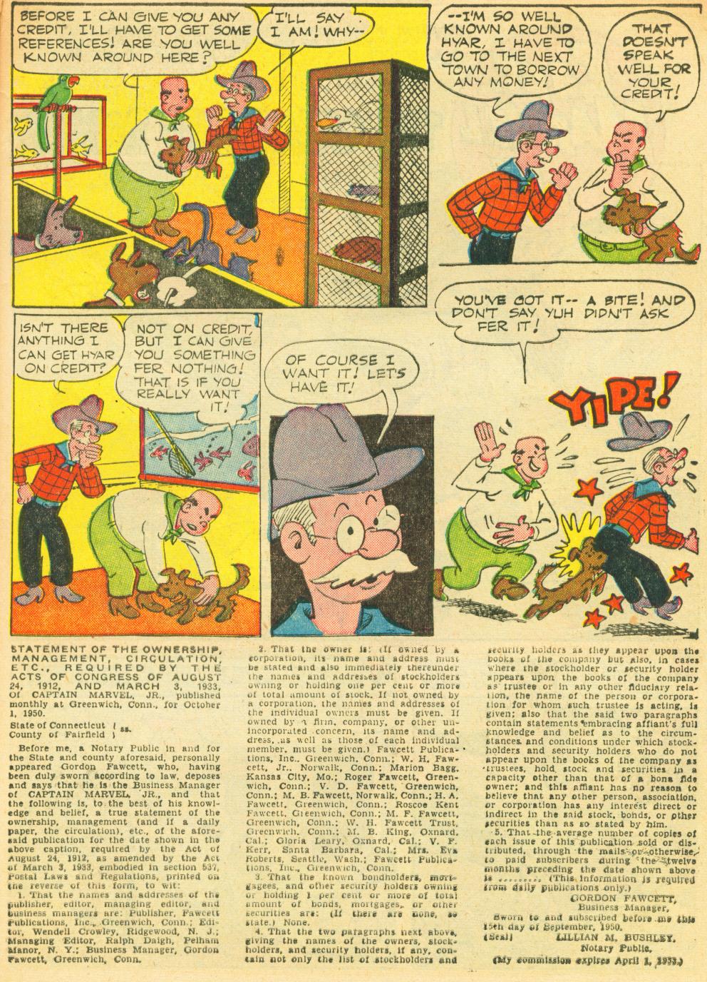 Read online Captain Marvel, Jr. comic -  Issue #93 - 39