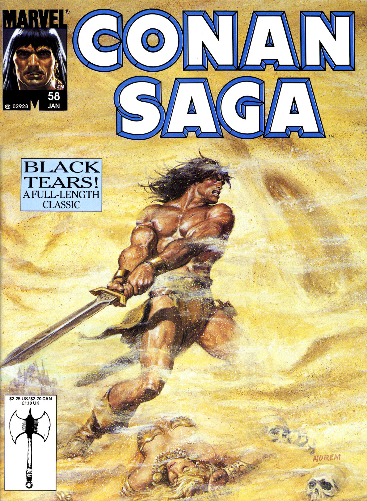 Read online Conan Saga comic -  Issue #58 - 1