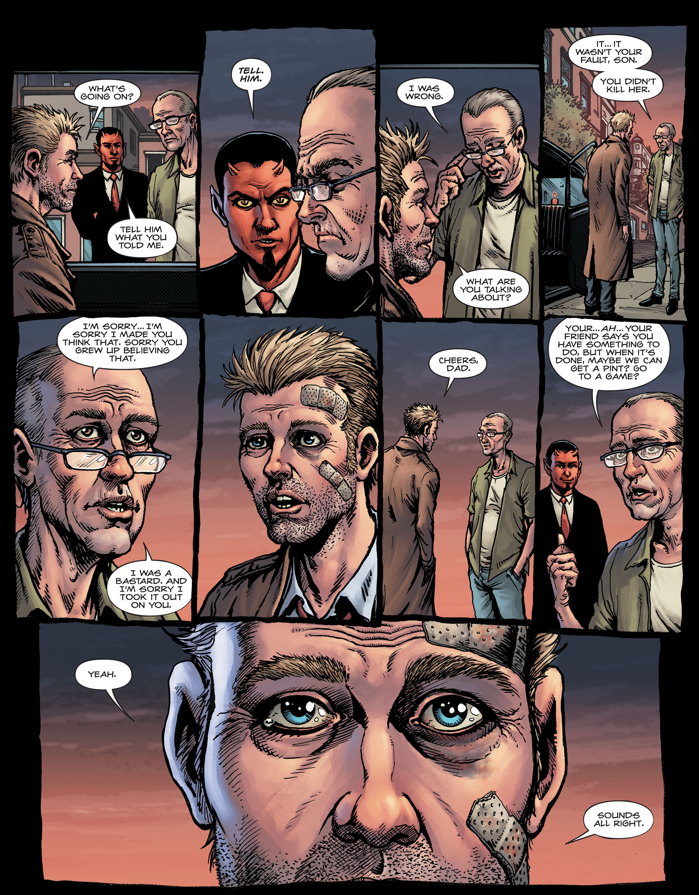Read online Hellblazer: Rise and Fall comic -  Issue #3 - 22