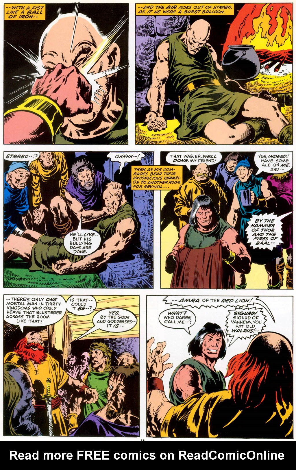 Read online Marvel Graphic Novel comic -  Issue #42 - Conan of the Isles - 17