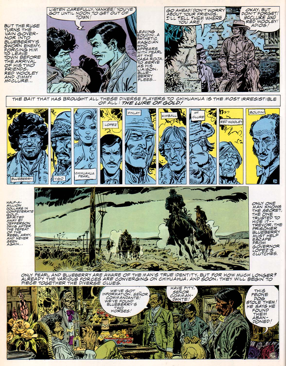 Read online Epic Graphic Novel: Blueberry comic -  Issue #1 - 54