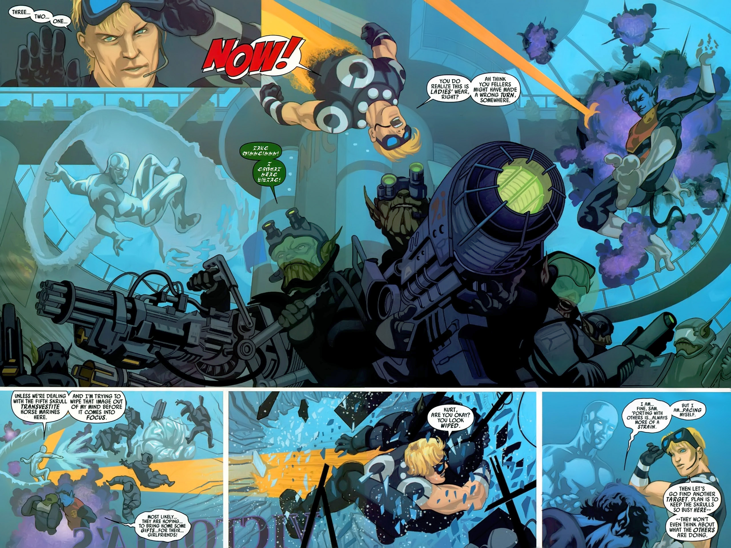 Read online Secret Invasion: X-Men comic -  Issue #3 - 6