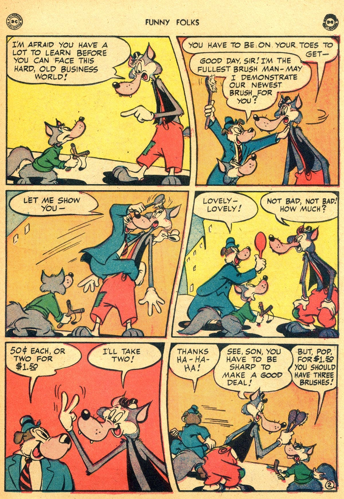 Read online Funny Folks comic -  Issue #19 - 37