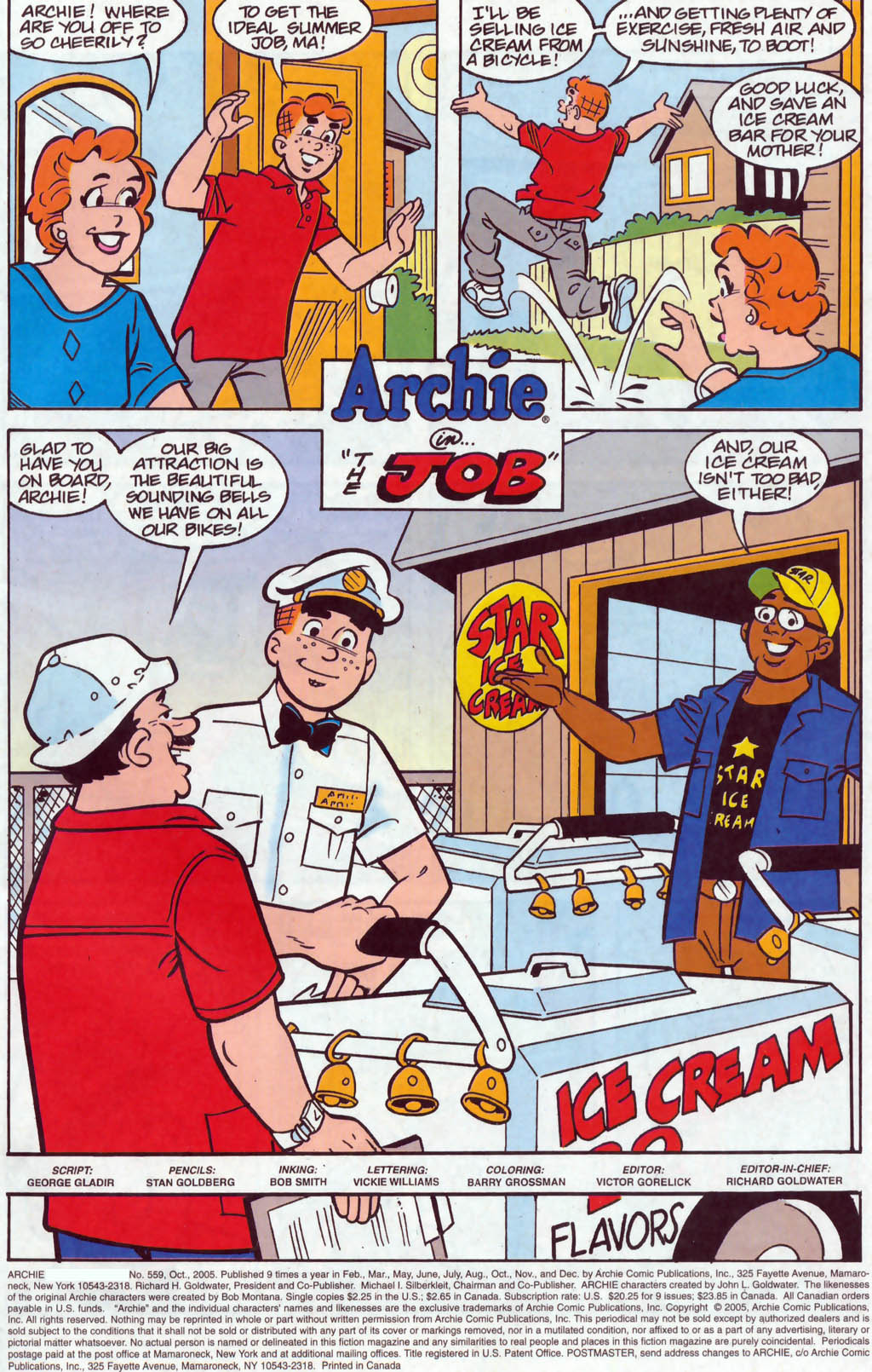 Read online Archie (1960) comic -  Issue #559 - 2