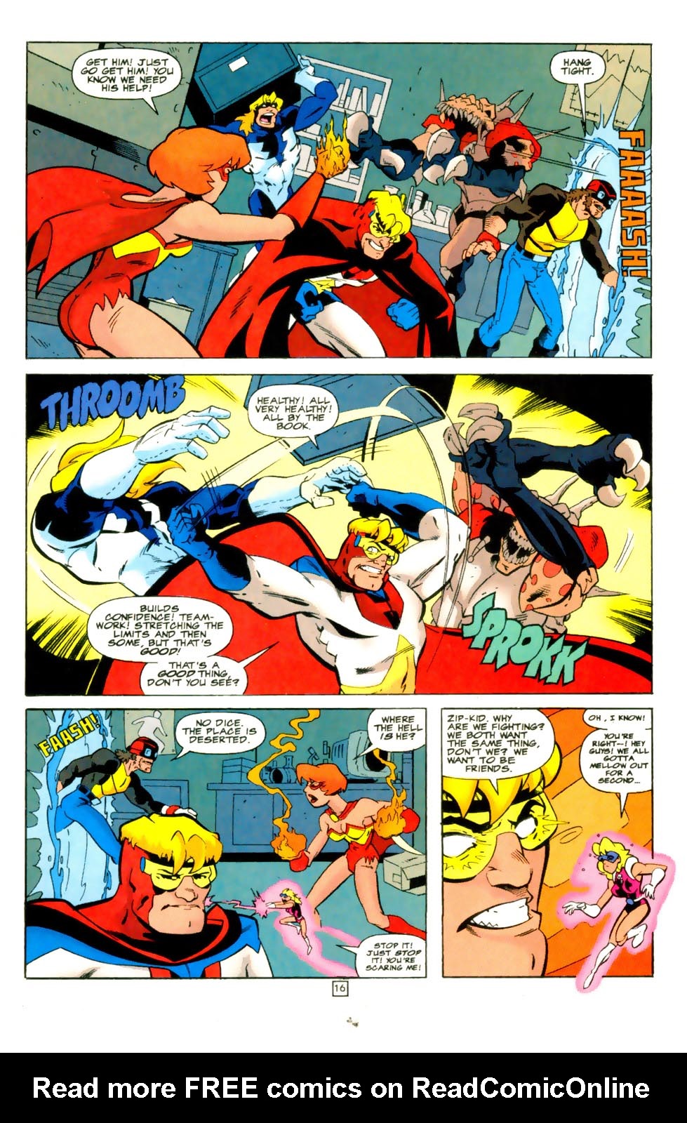 Read online Young Heroes in Love comic -  Issue #12 - 17