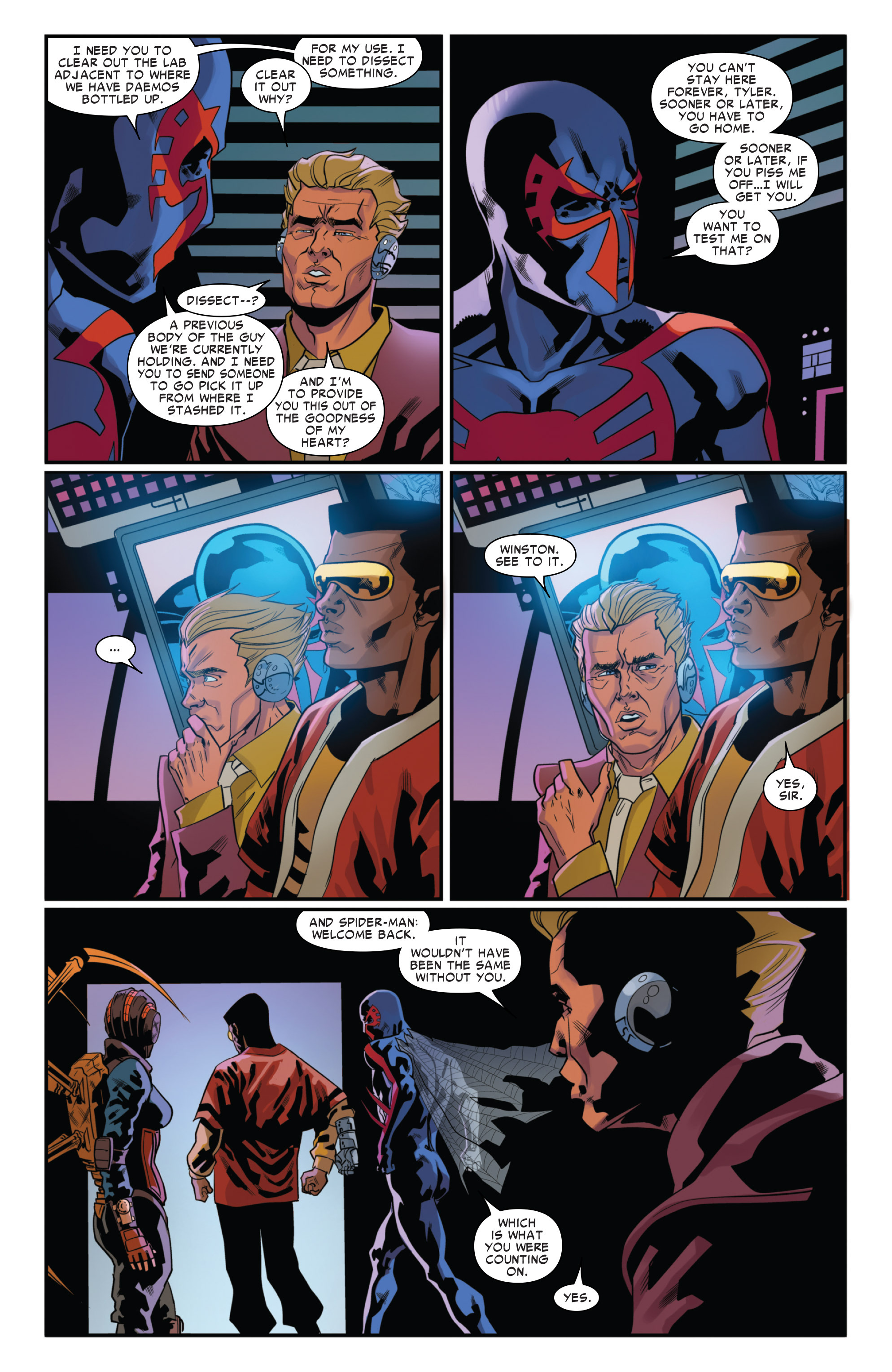 Read online Spider-Man 2099 (2014) comic -  Issue #7 - 5