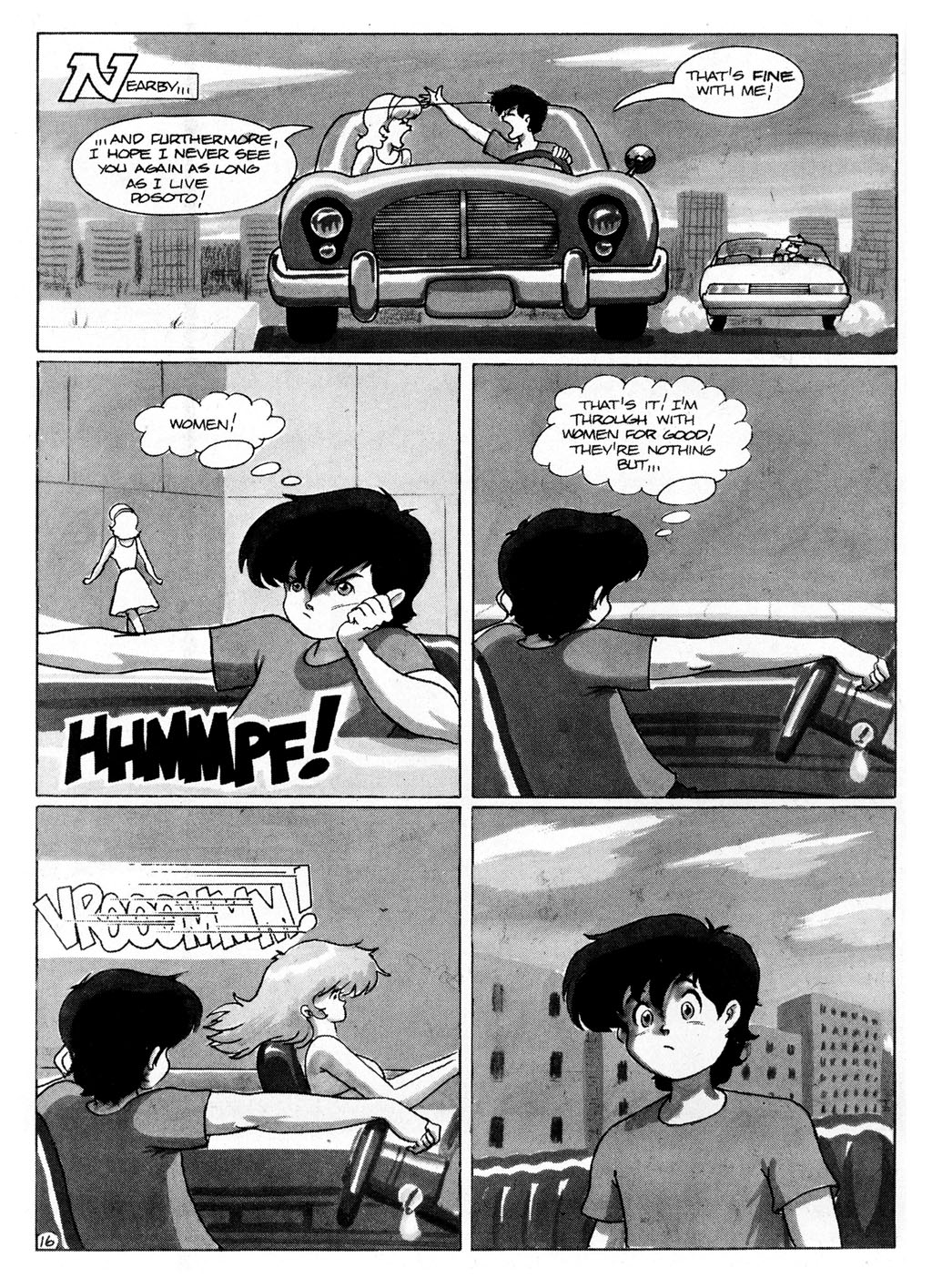 Read online Metal Bikini (1990) comic -  Issue #1 - 18