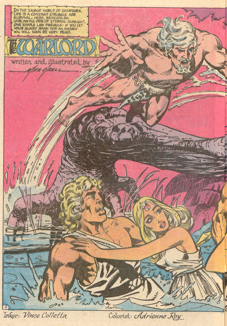 Read online Warlord (1976) comic -  Issue #23 - 3