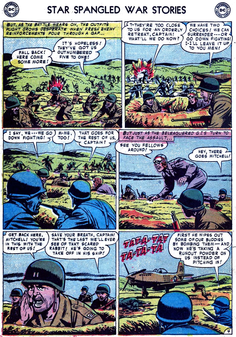 Read online Star Spangled War Stories (1952) comic -  Issue #3 - 6