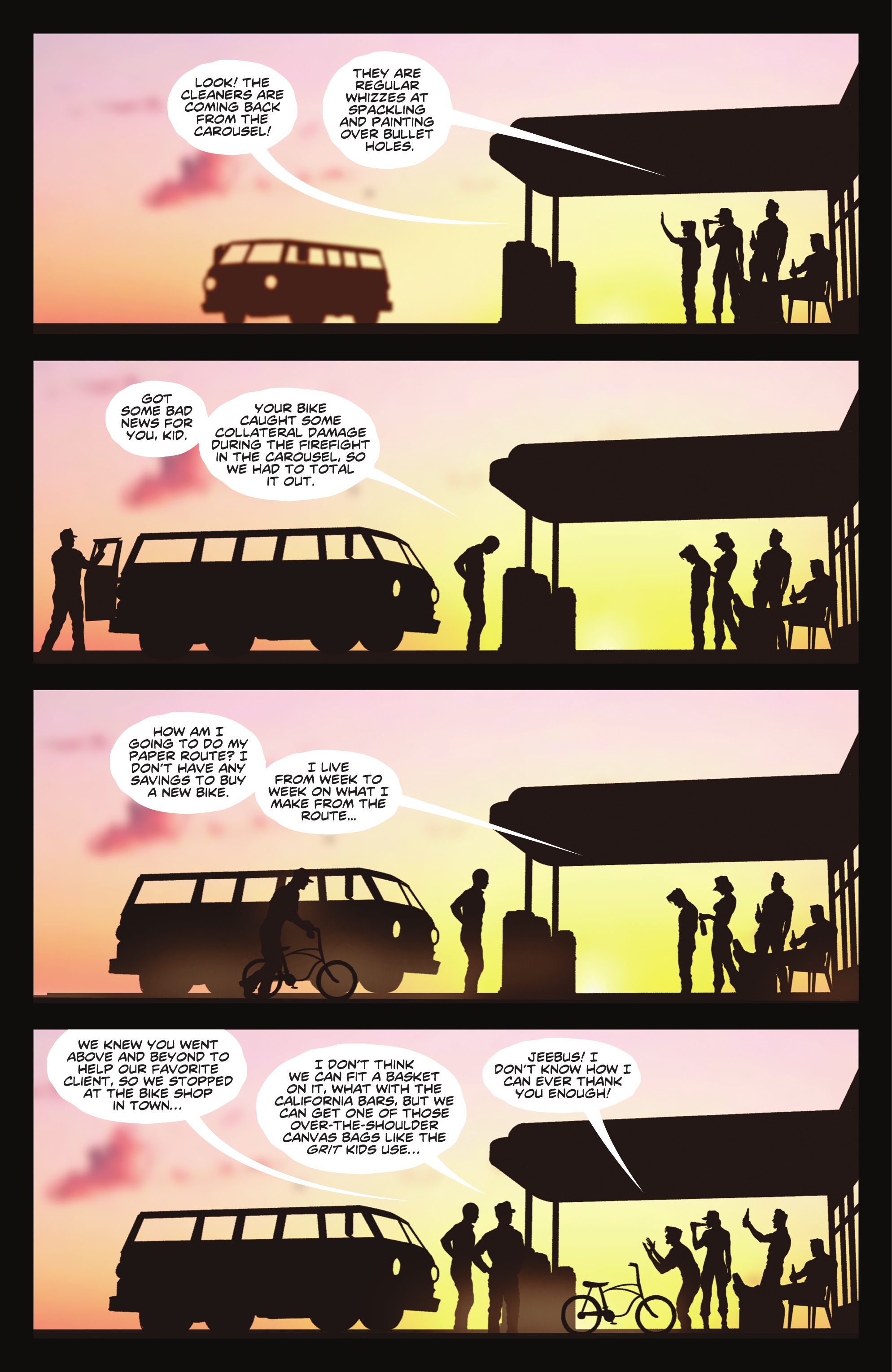 Read online Spy Hunter & Paper Boy comic -  Issue #5 - 18