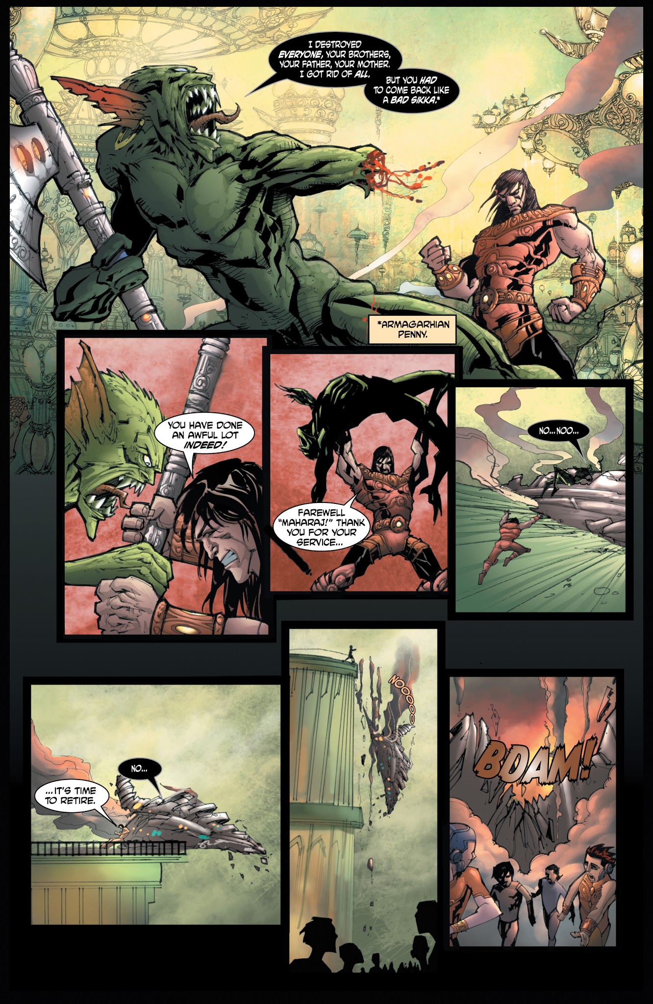 Read online Ramayan 3392 A.D. comic -  Issue #8 - 23