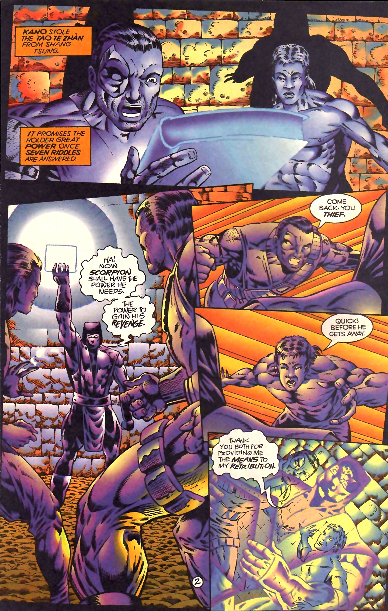 Read online Mortal Kombat (1994) comic -  Issue #5 - 3