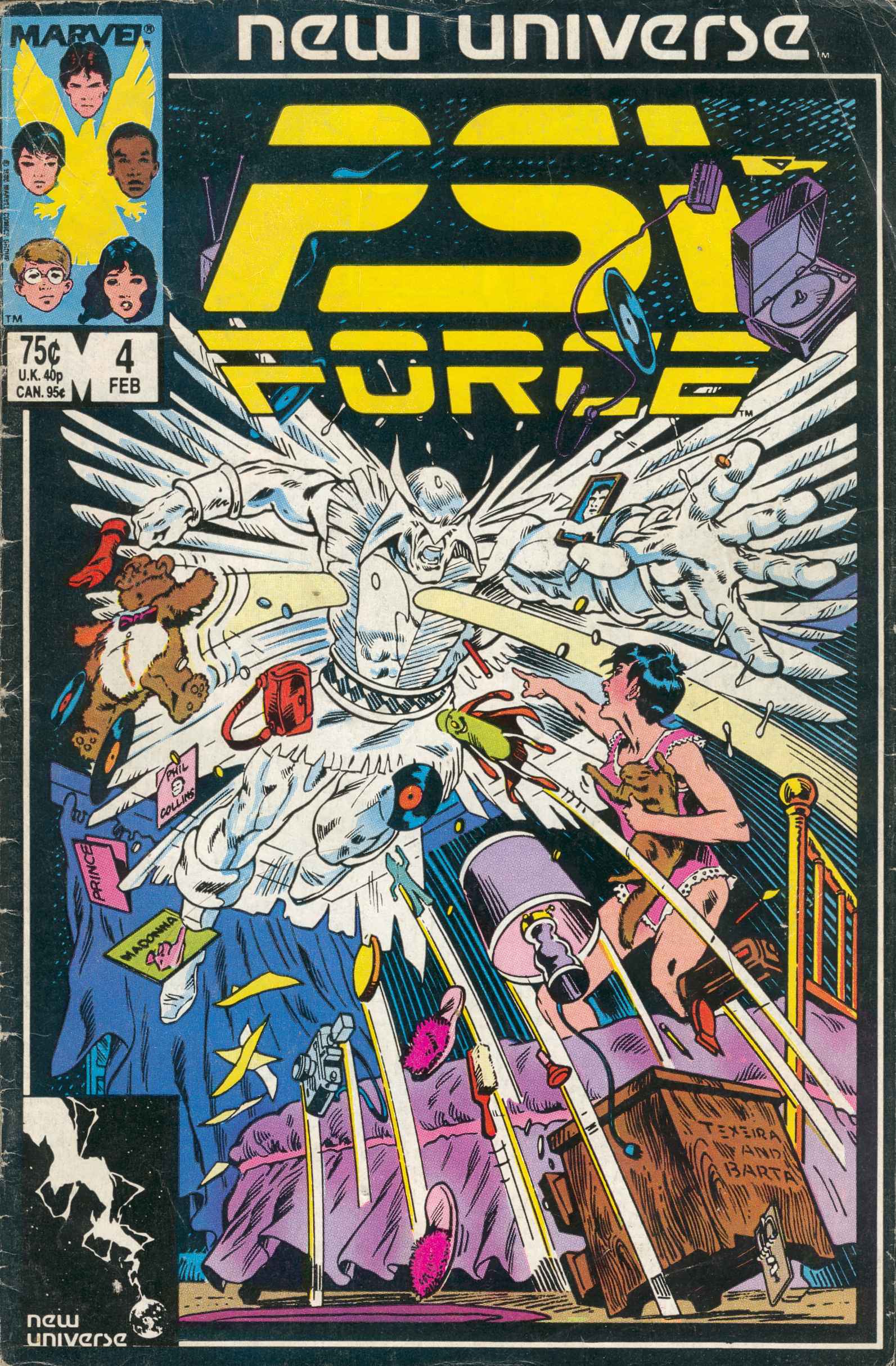Read online Psi-Force comic -  Issue #4 - 1