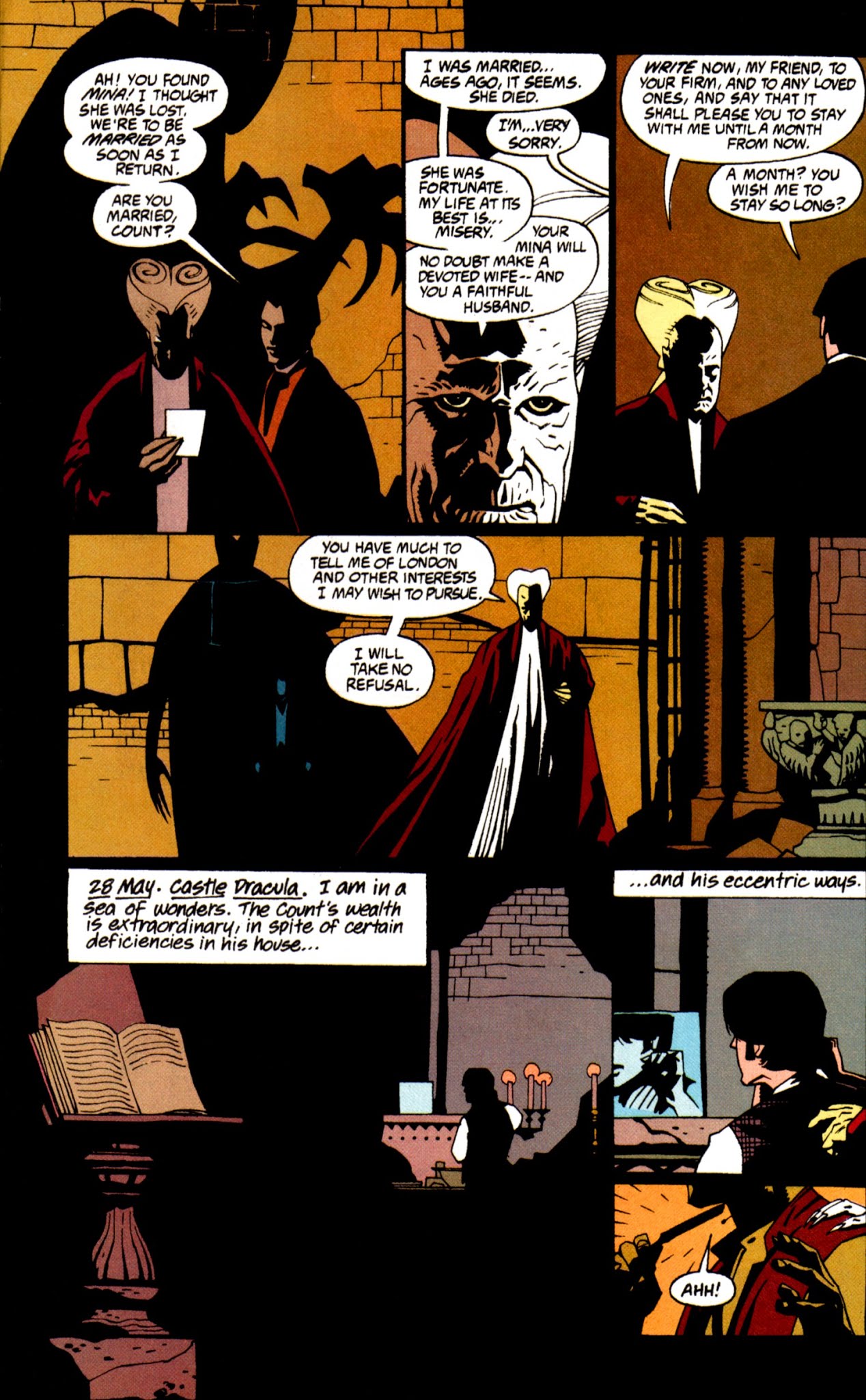 Read online Bram Stoker's Dracula comic -  Issue #1 - 19