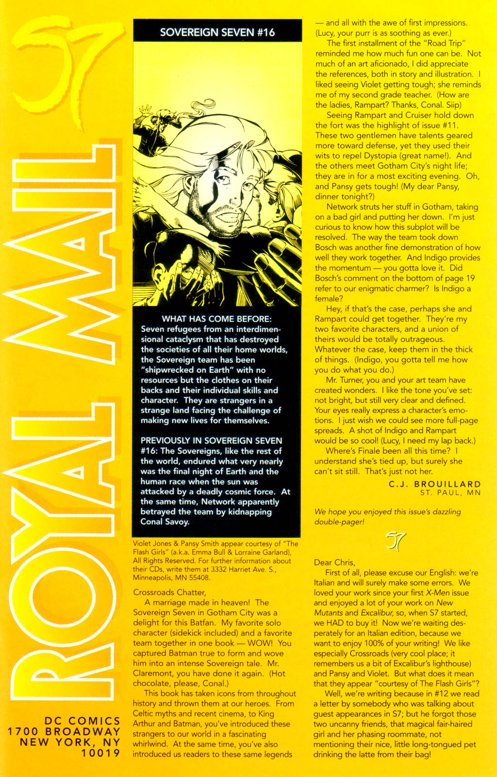 Read online Sovereign Seven comic -  Issue #17 - 22