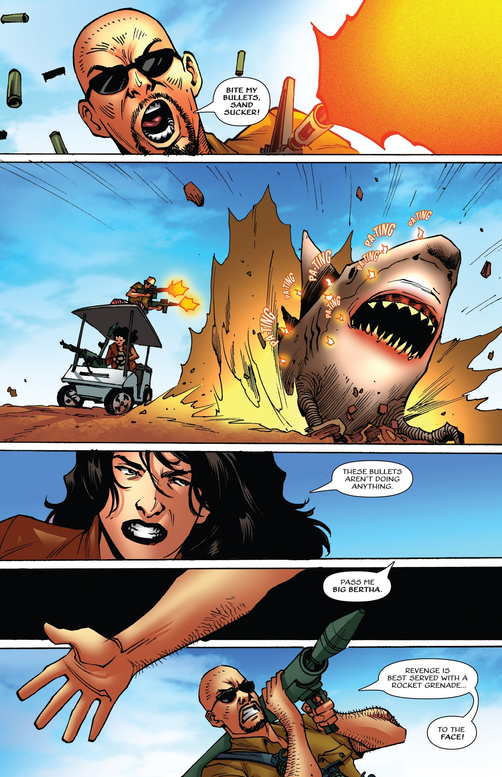 Read online Sharkasaurus comic -  Issue # TPB - 71