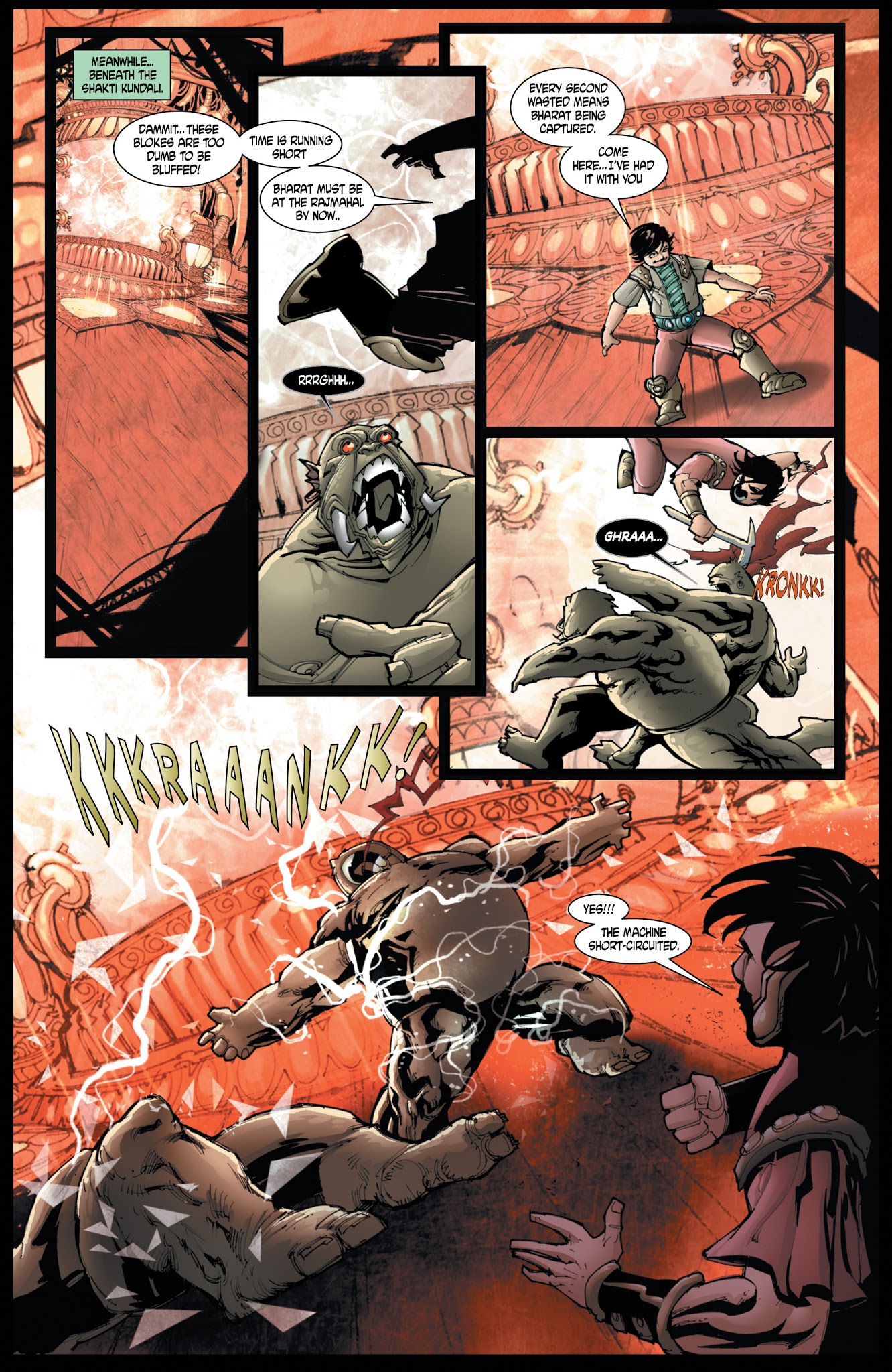 Read online Ramayan 3392 A.D. comic -  Issue #8 - 19