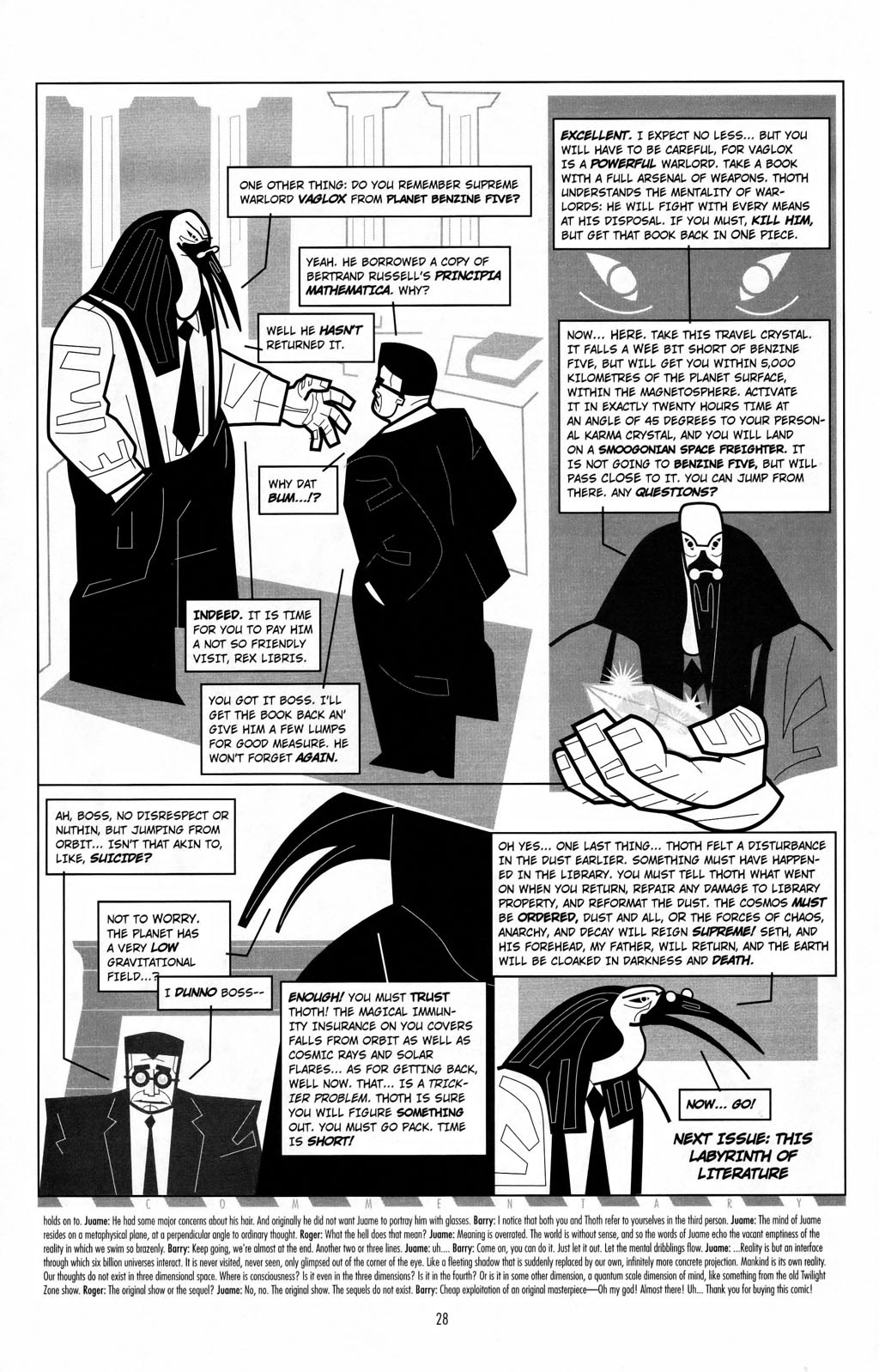 Read online Rex Libris comic -  Issue #1 - 30