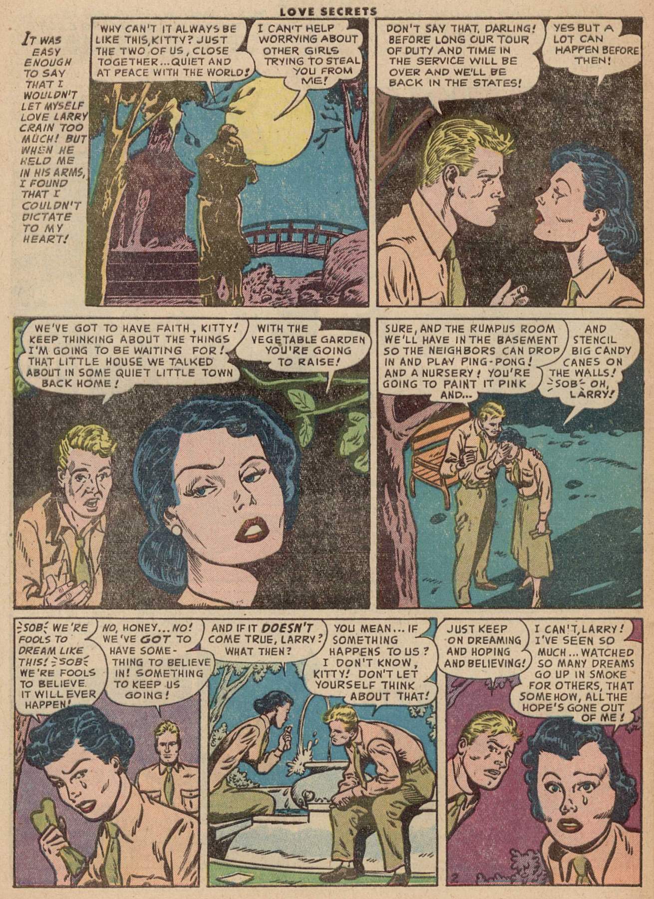 Read online Love Secrets (1953) comic -  Issue #54 - 28