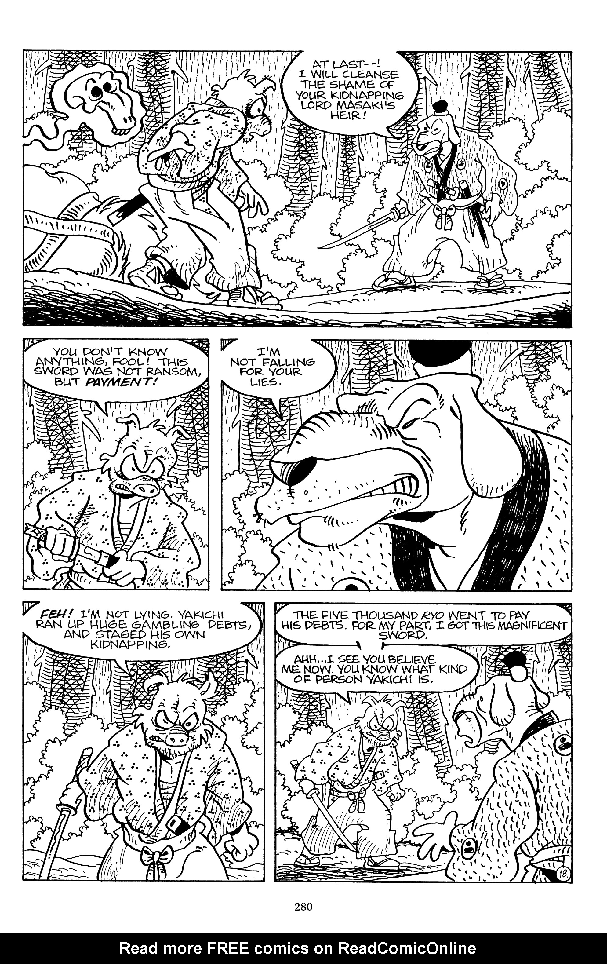 Read online The Usagi Yojimbo Saga (2021) comic -  Issue # TPB 7 (Part 3) - 73