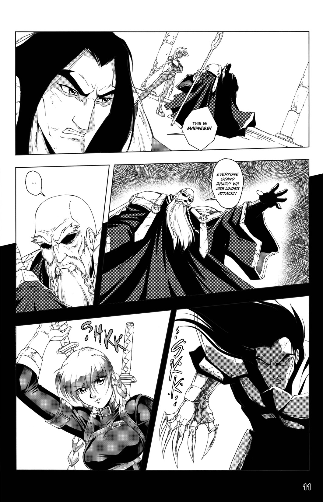 Read online Dragon Arms: Chaos Blade comic -  Issue #2 - 13