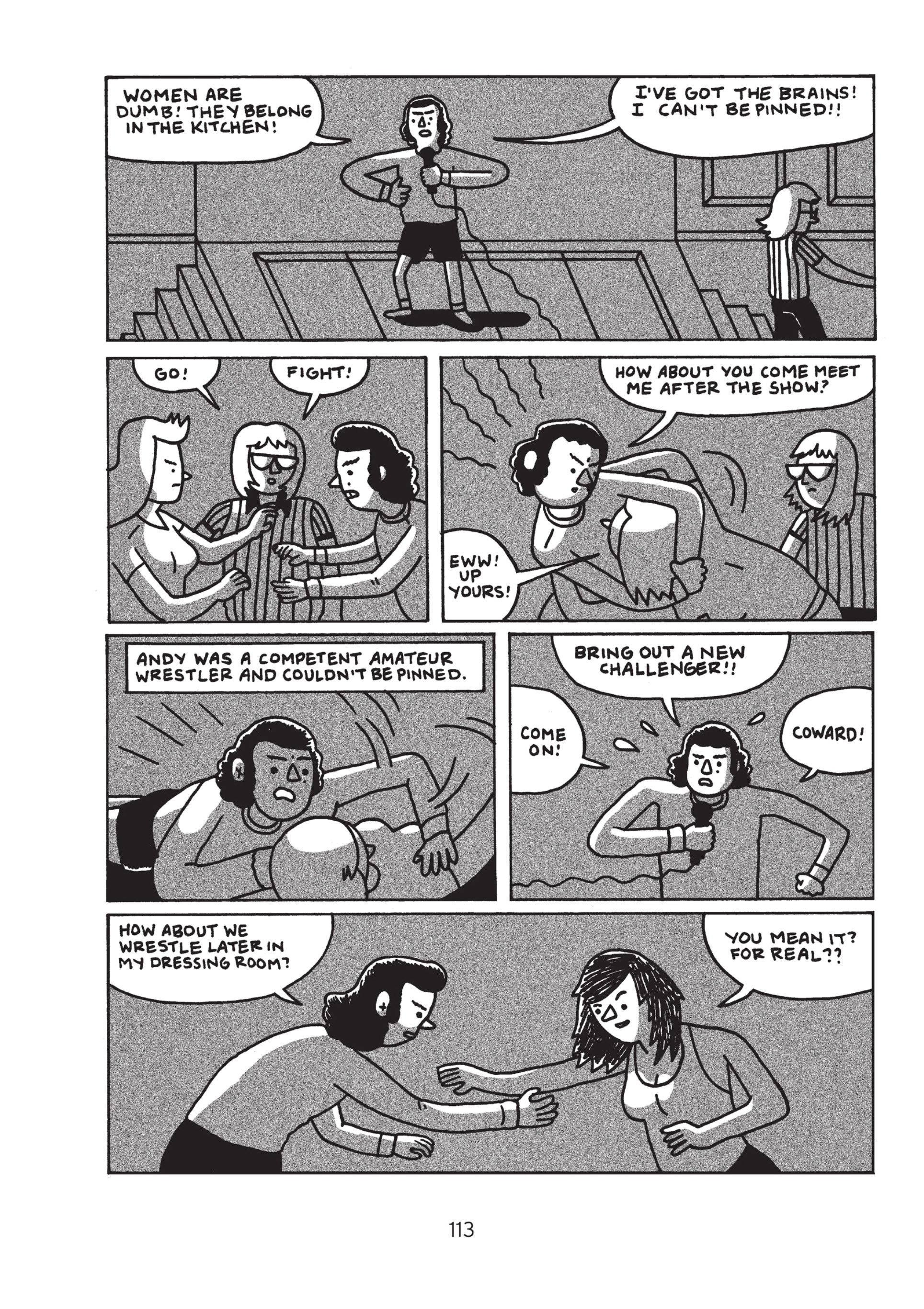 Read online Is This Guy For Real?: The Unbelievable Andy Kaufman comic -  Issue # TPB (Part 2) - 19