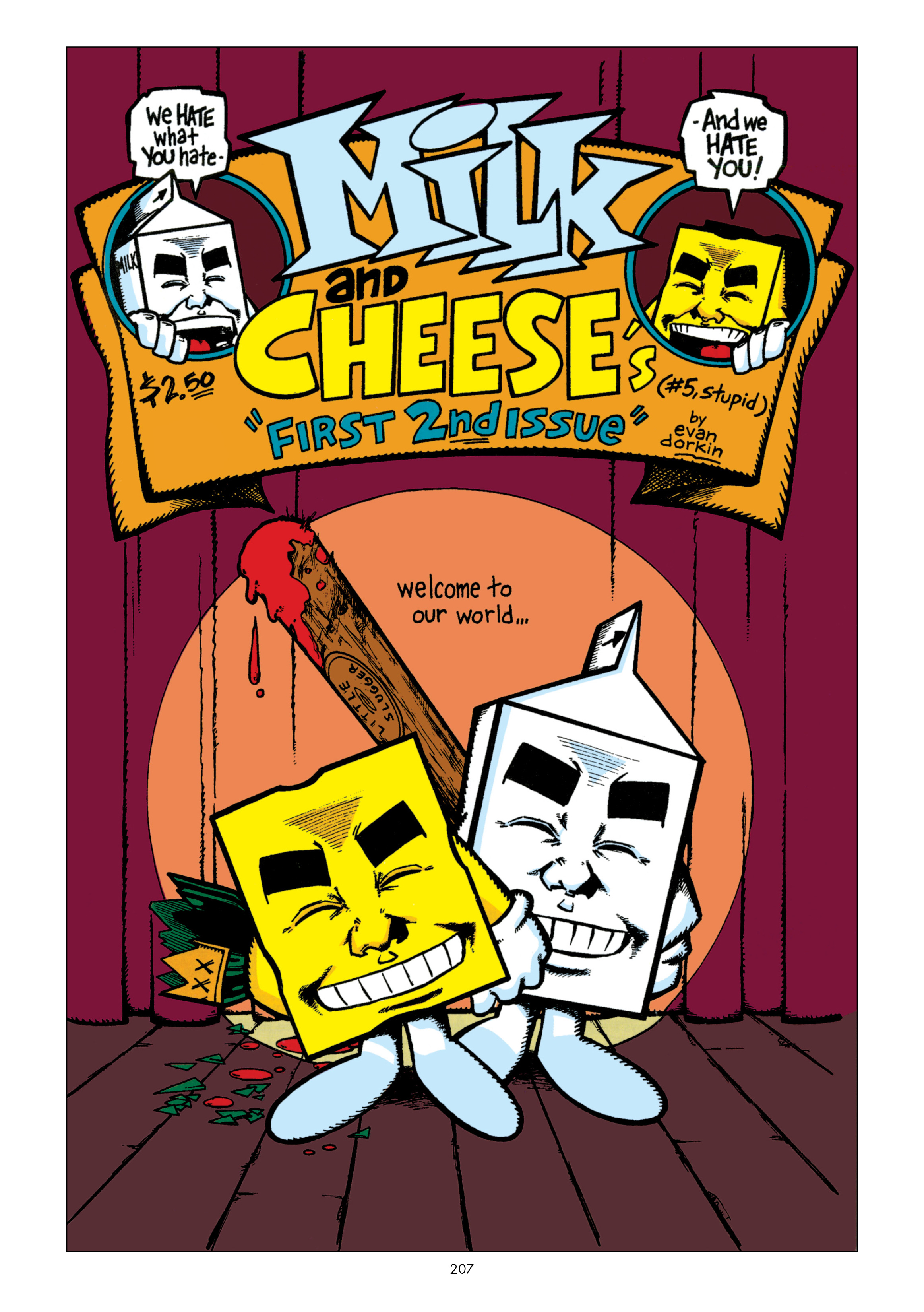 Read online Milk And Cheese: Dairy Products Gone Bad! comic -  Issue # Full - 207