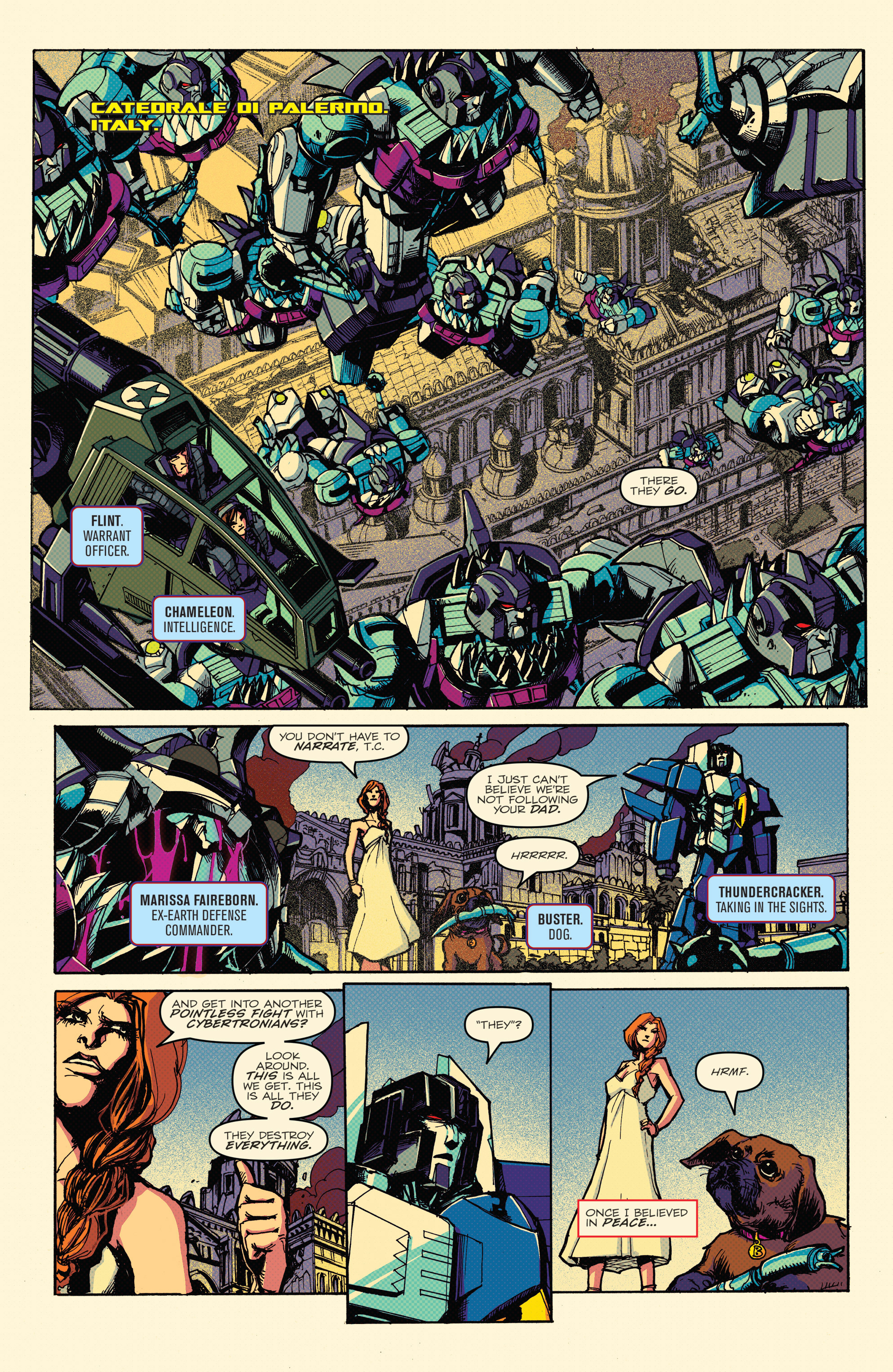 Read online Optimus Prime comic -  Issue #6 - 8