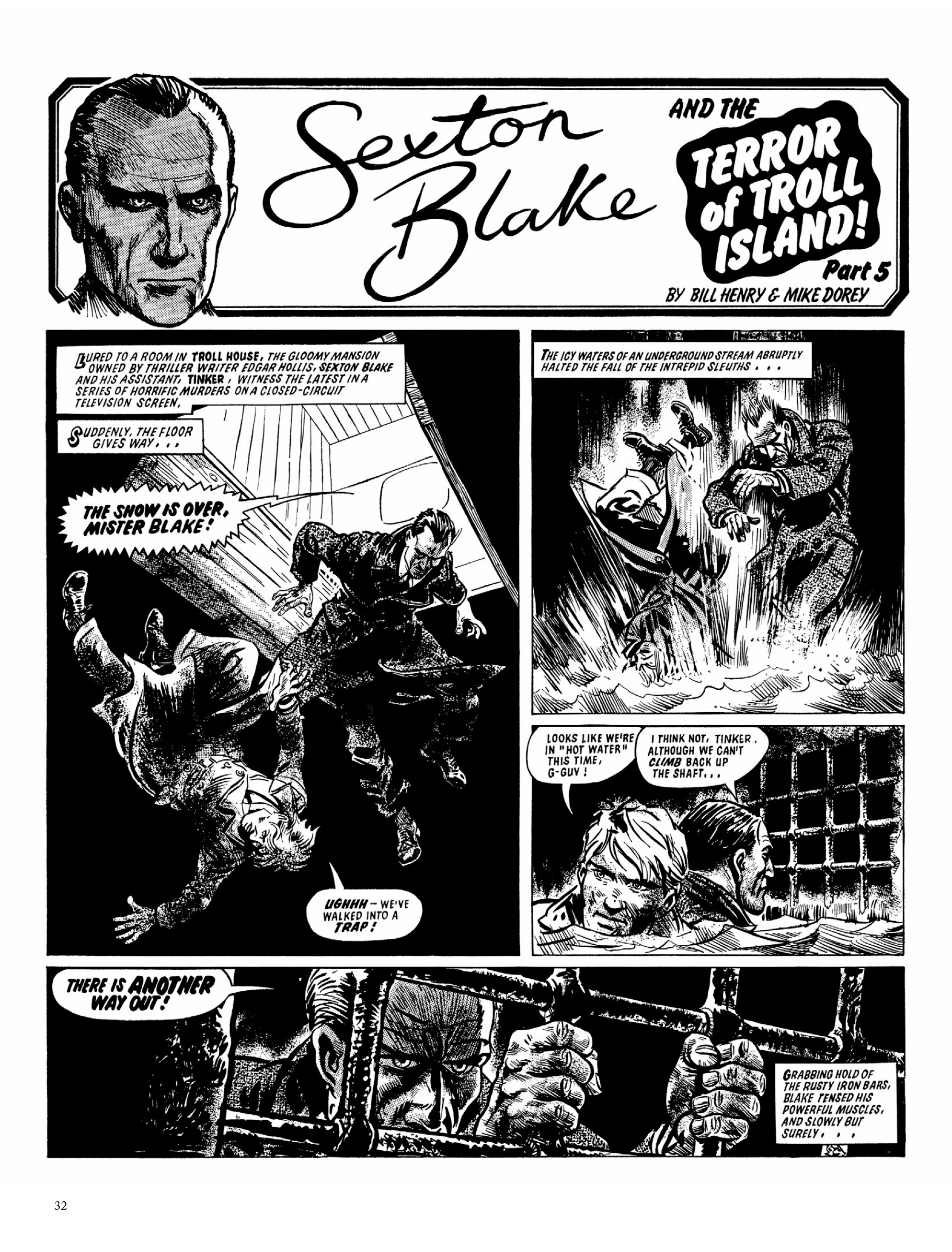 Read online The Return of Sexton Blake comic -  Issue # TPB - 34