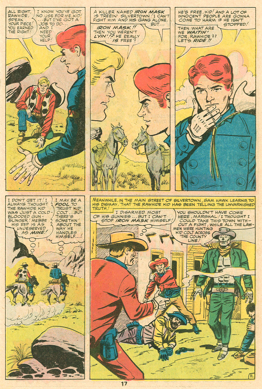 Read online Kid Colt Outlaw comic -  Issue #215 - 19
